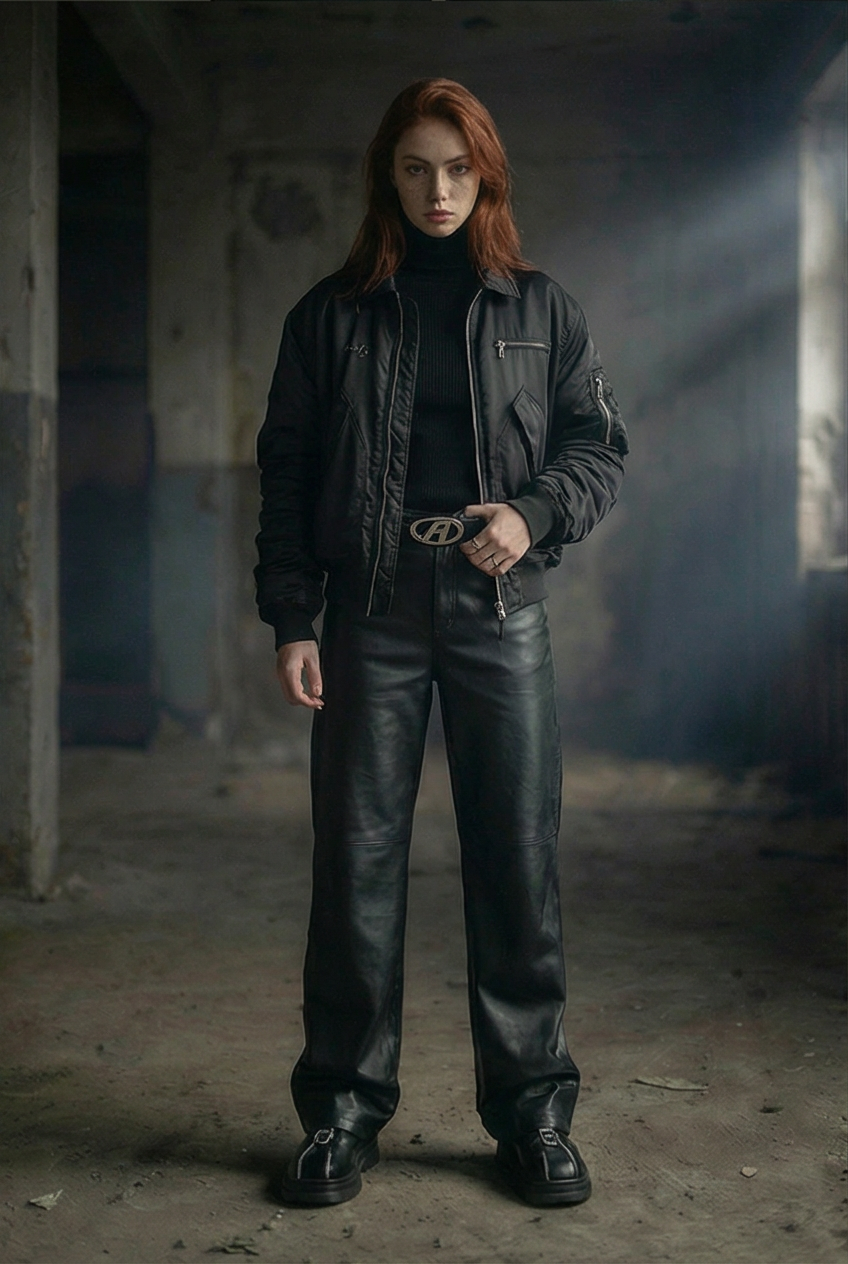 Hyperion studdet bomber jacket