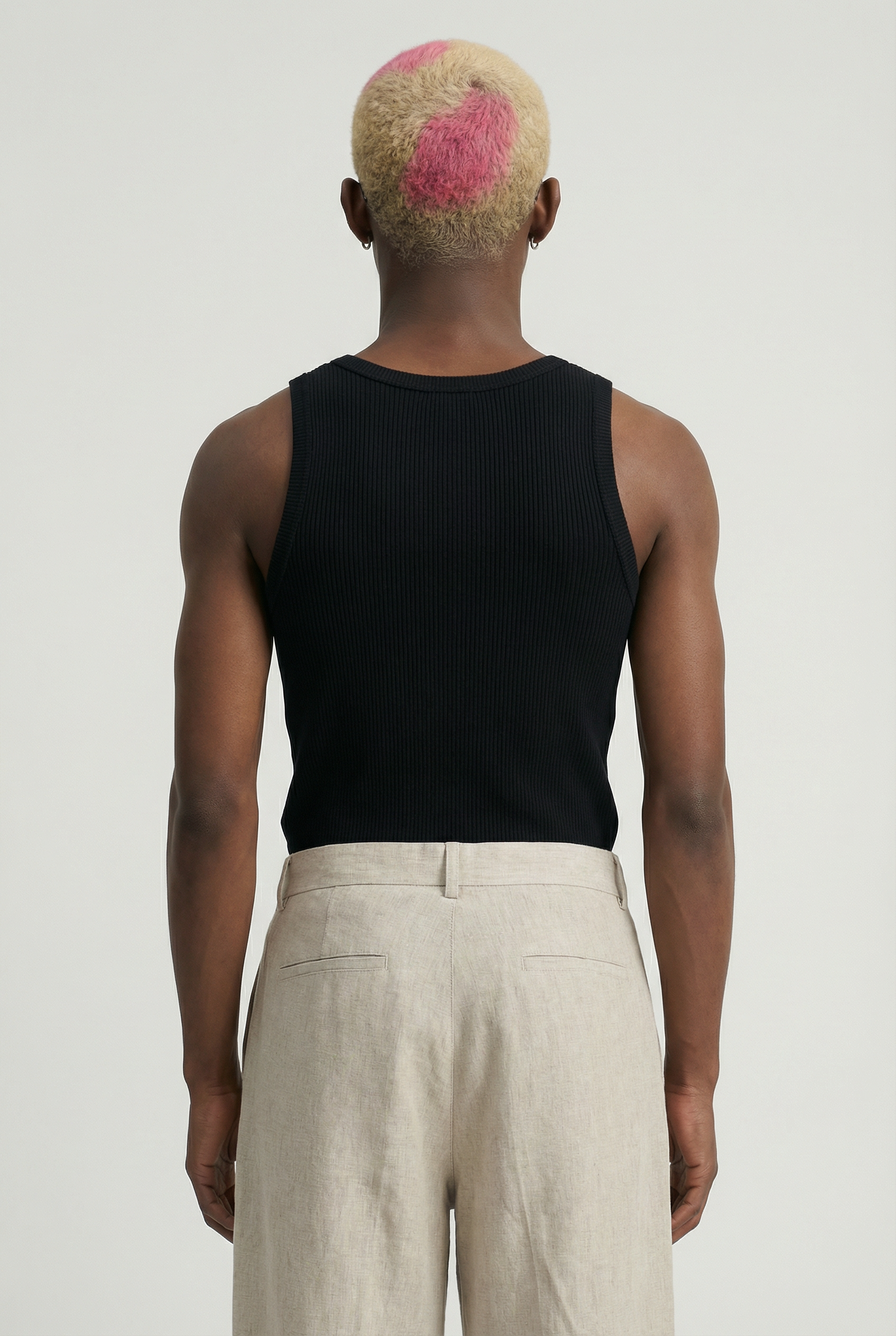 Thickened Tank Top Black