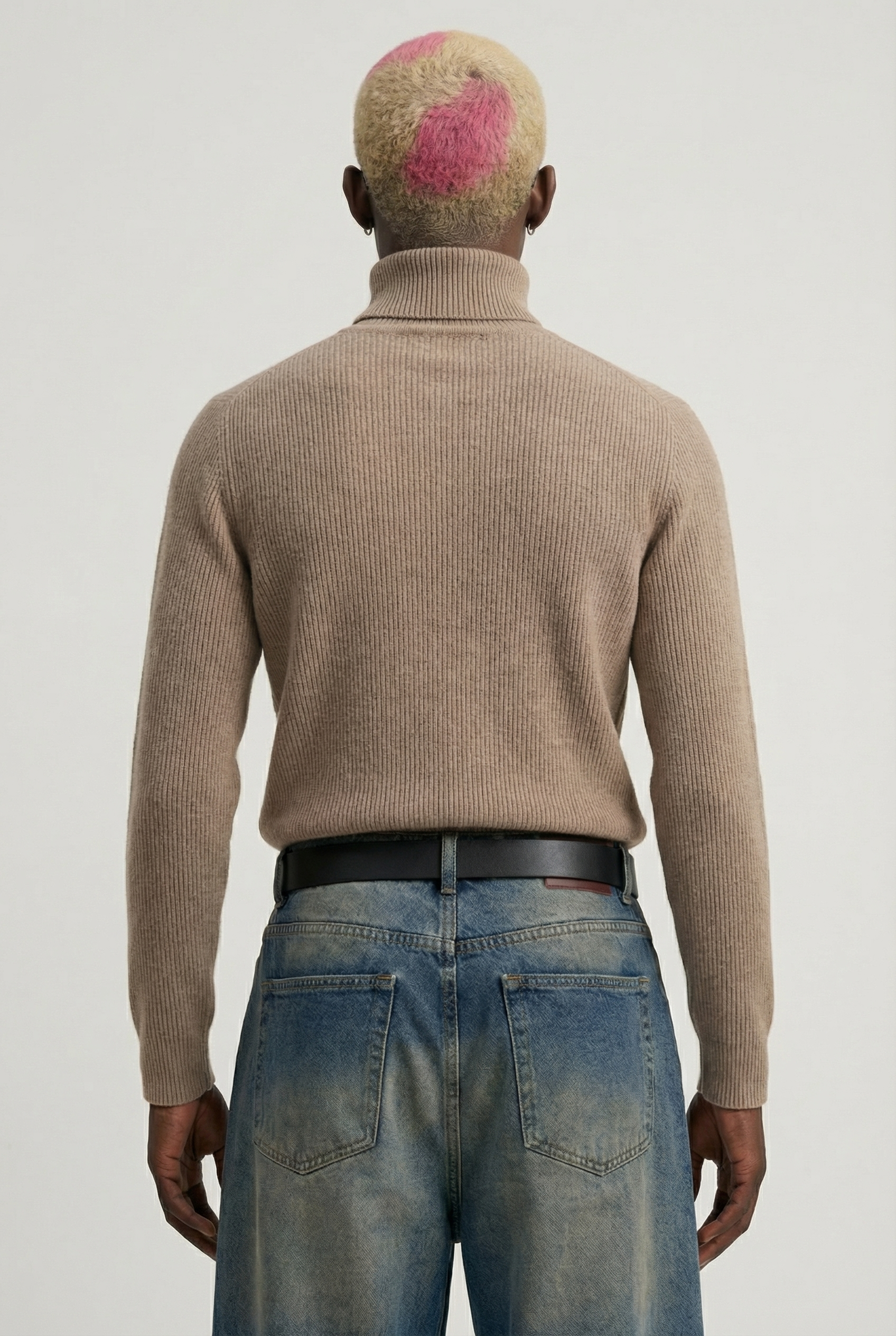 Thickened Turtleneck Taupe