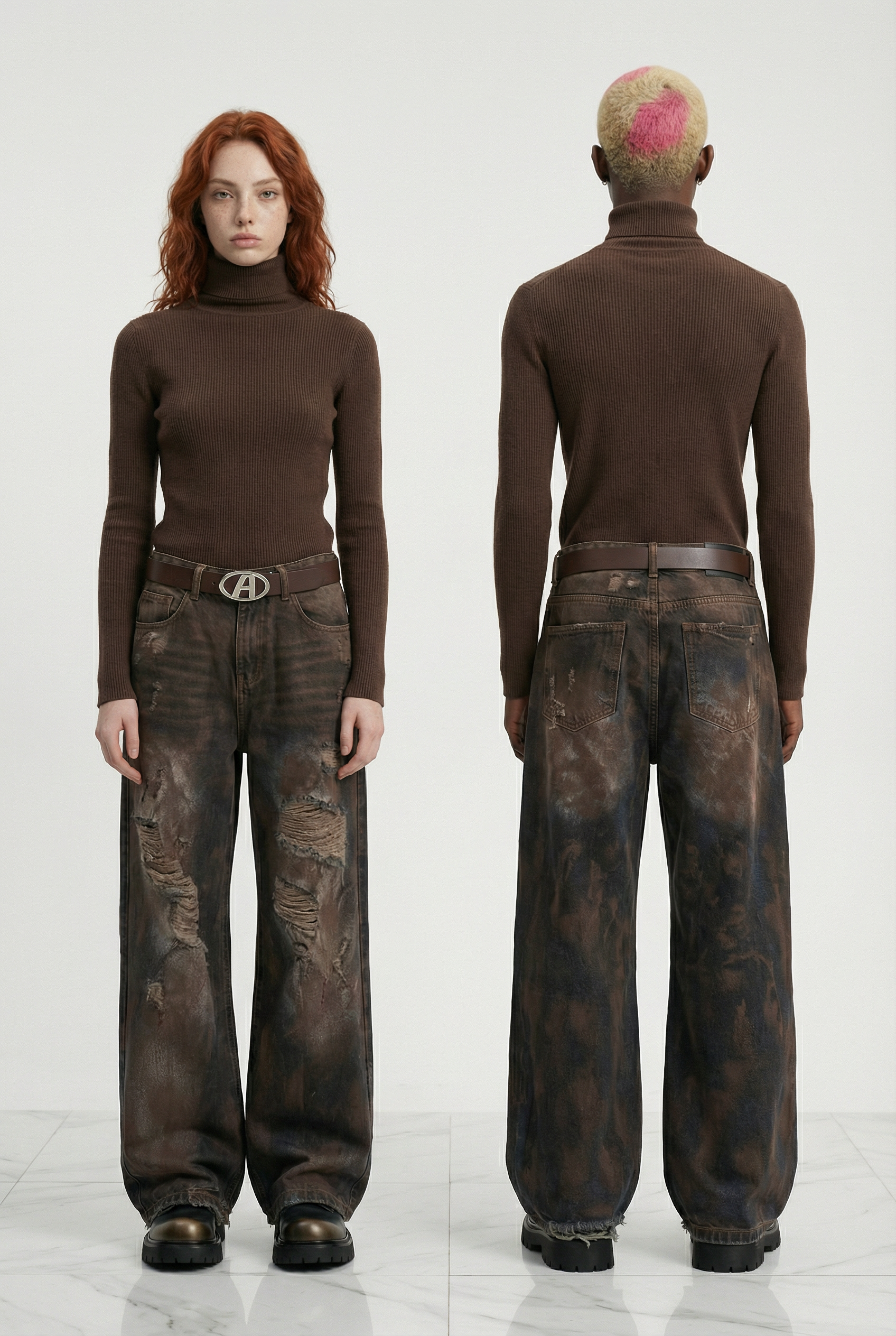 Thickened Turtleneck Chocolate