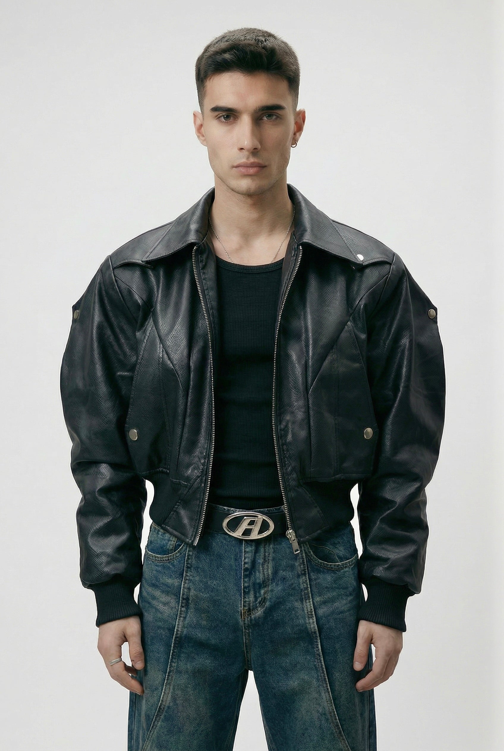 Themes Biker Leather Jacket