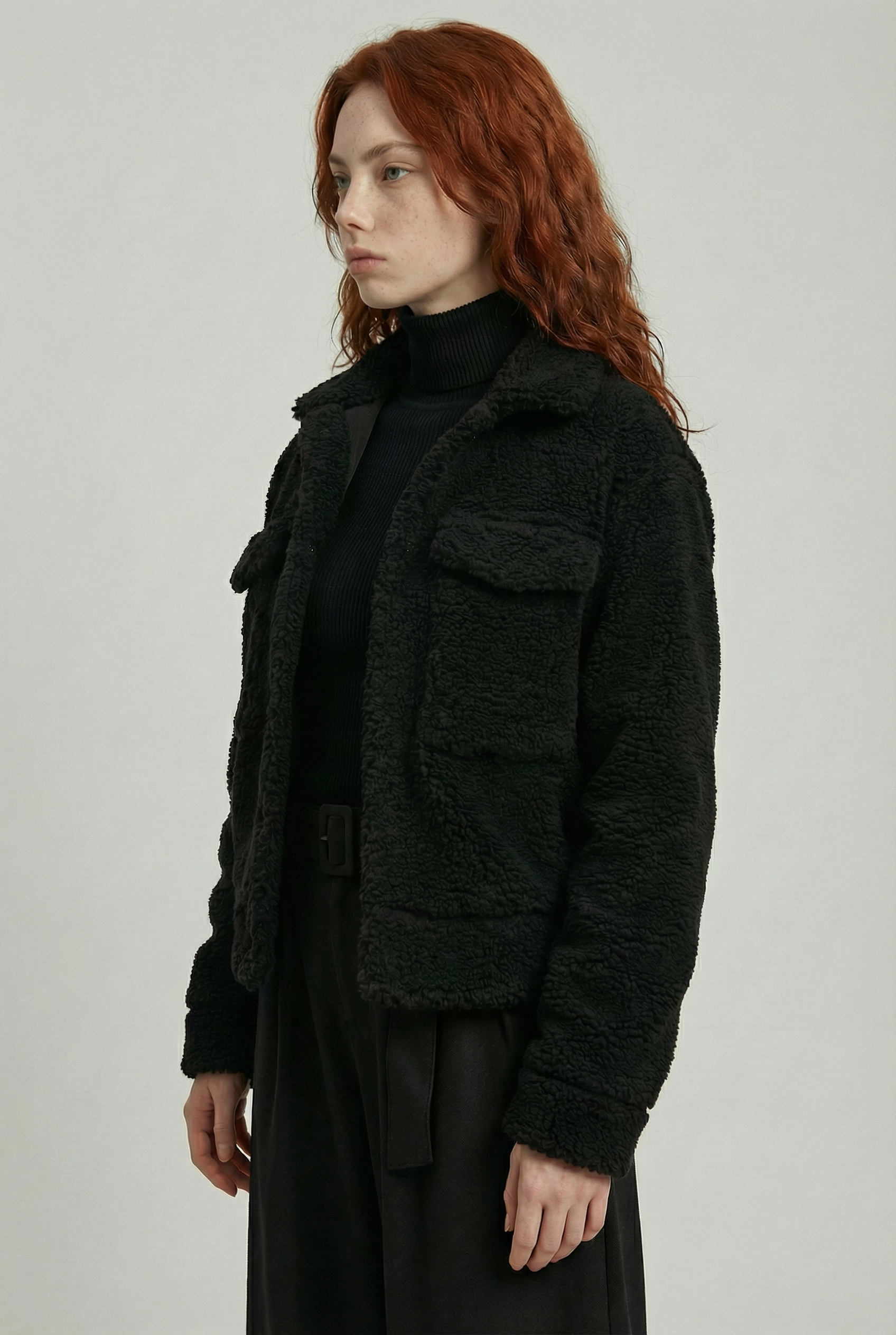 Herakles Fleece Bomber Jacket