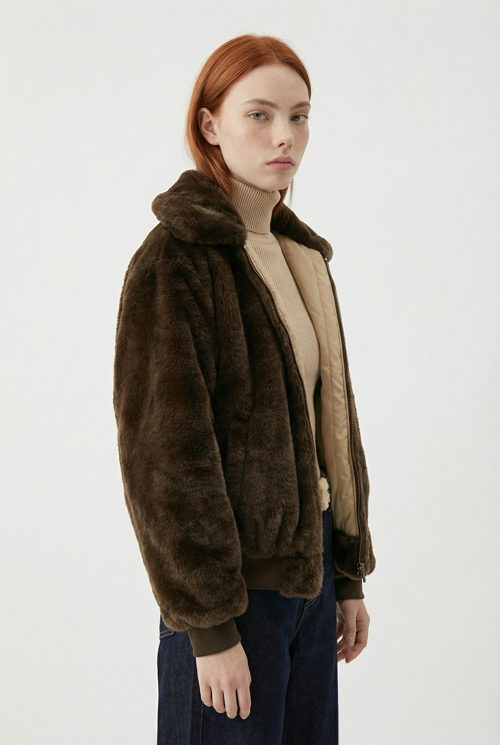 Minotaur Reversible Faux Jacket