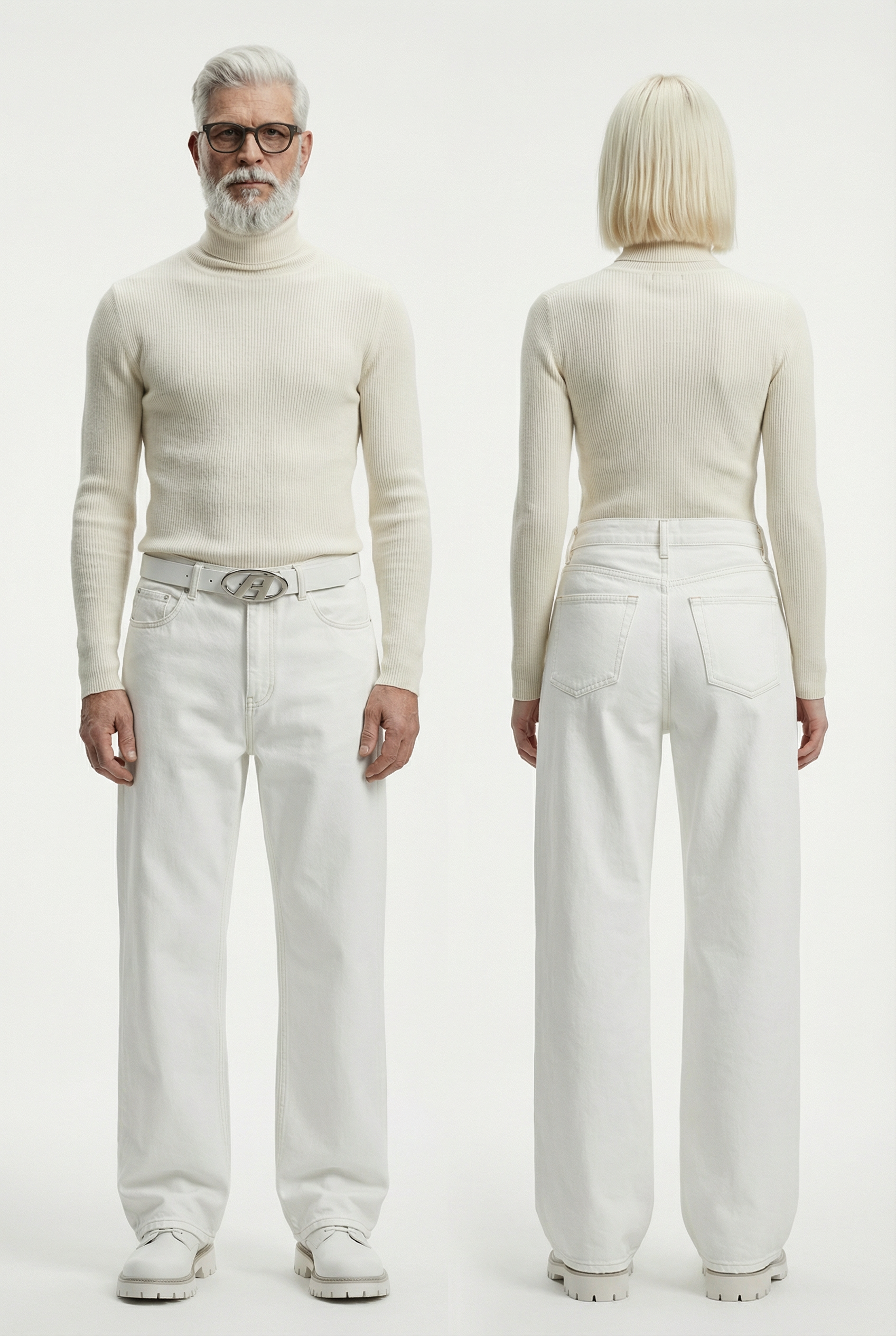 Thermiko Denim White