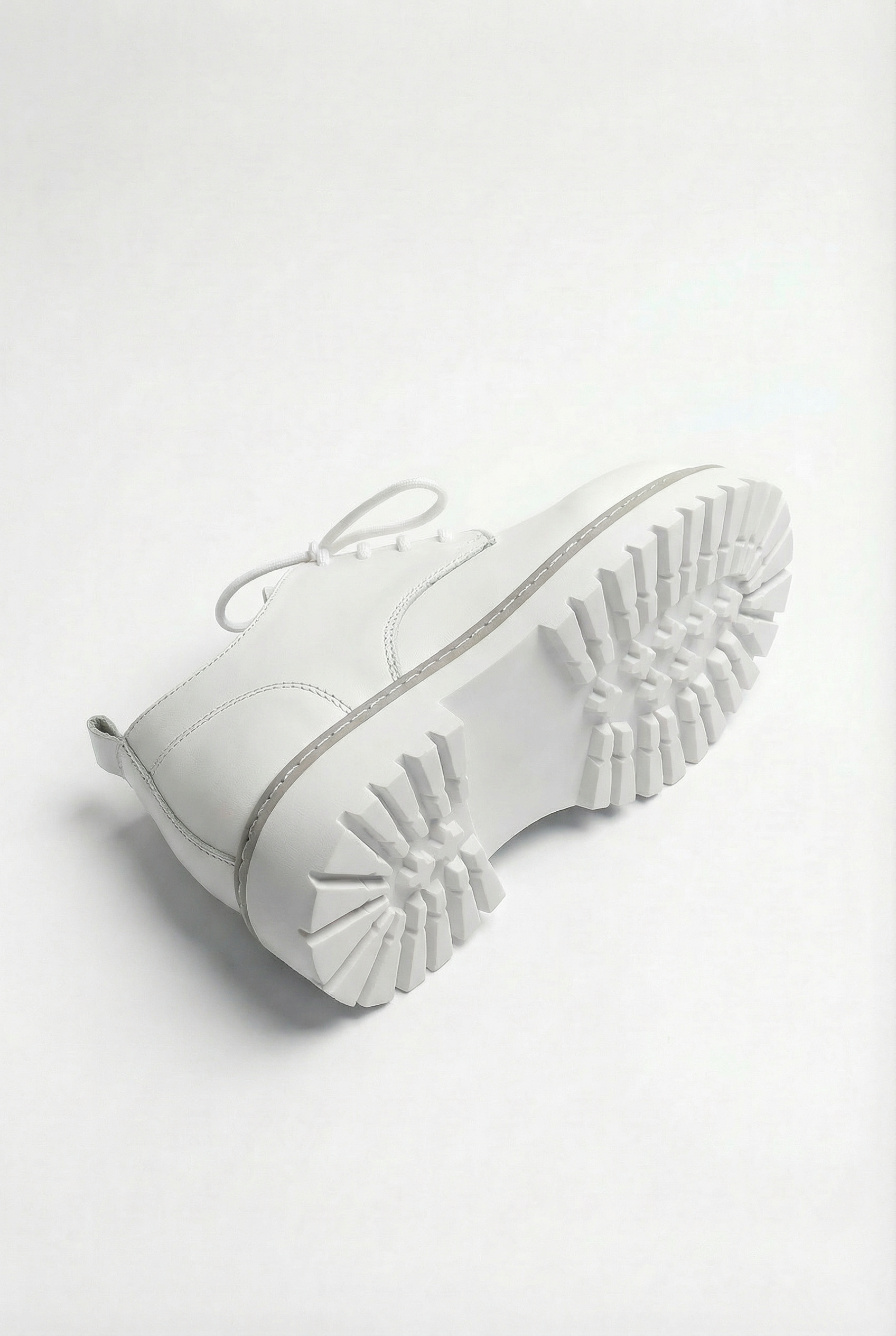 Patroclus White Derby Boots