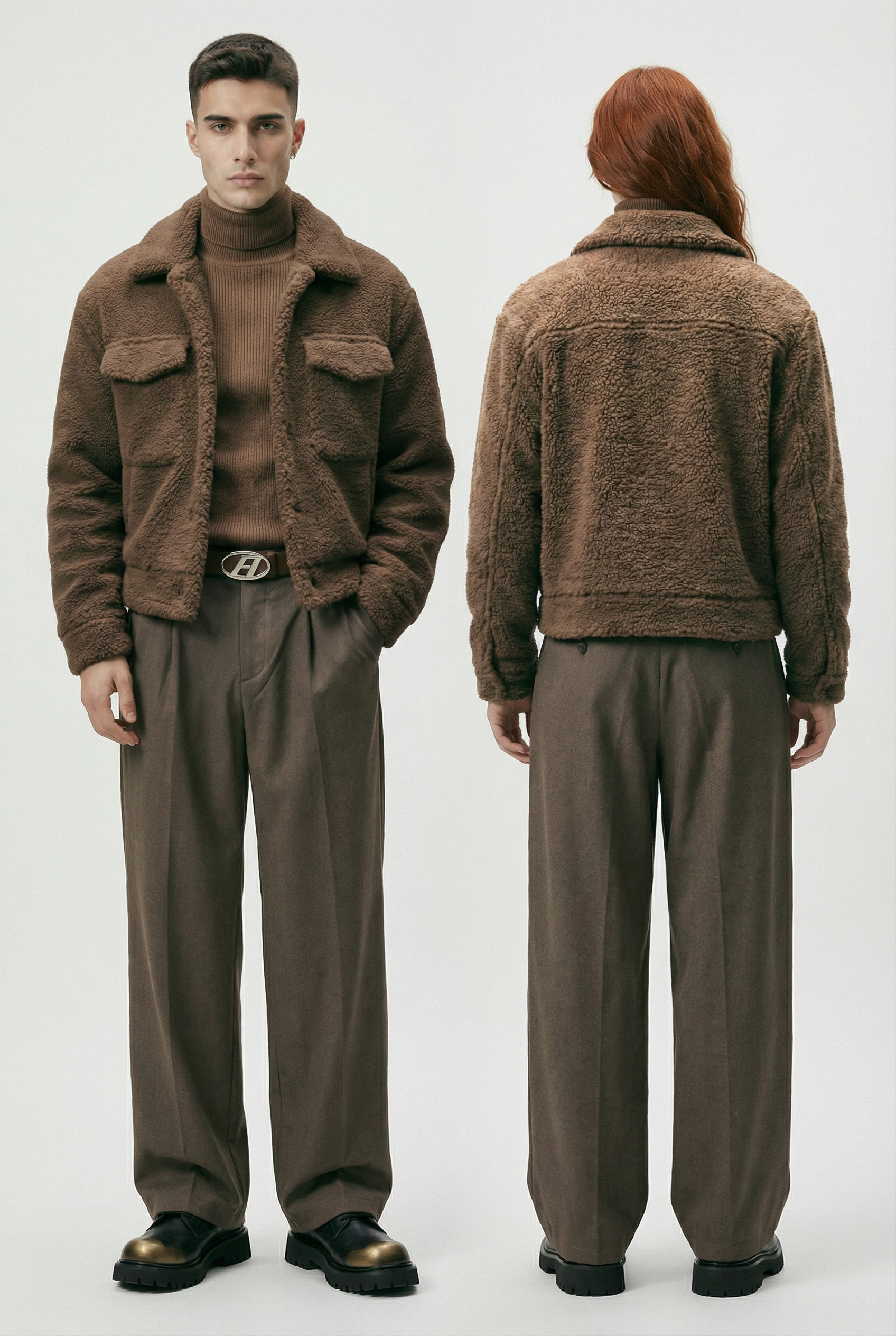 Herakles Fleece Bomber Jacket