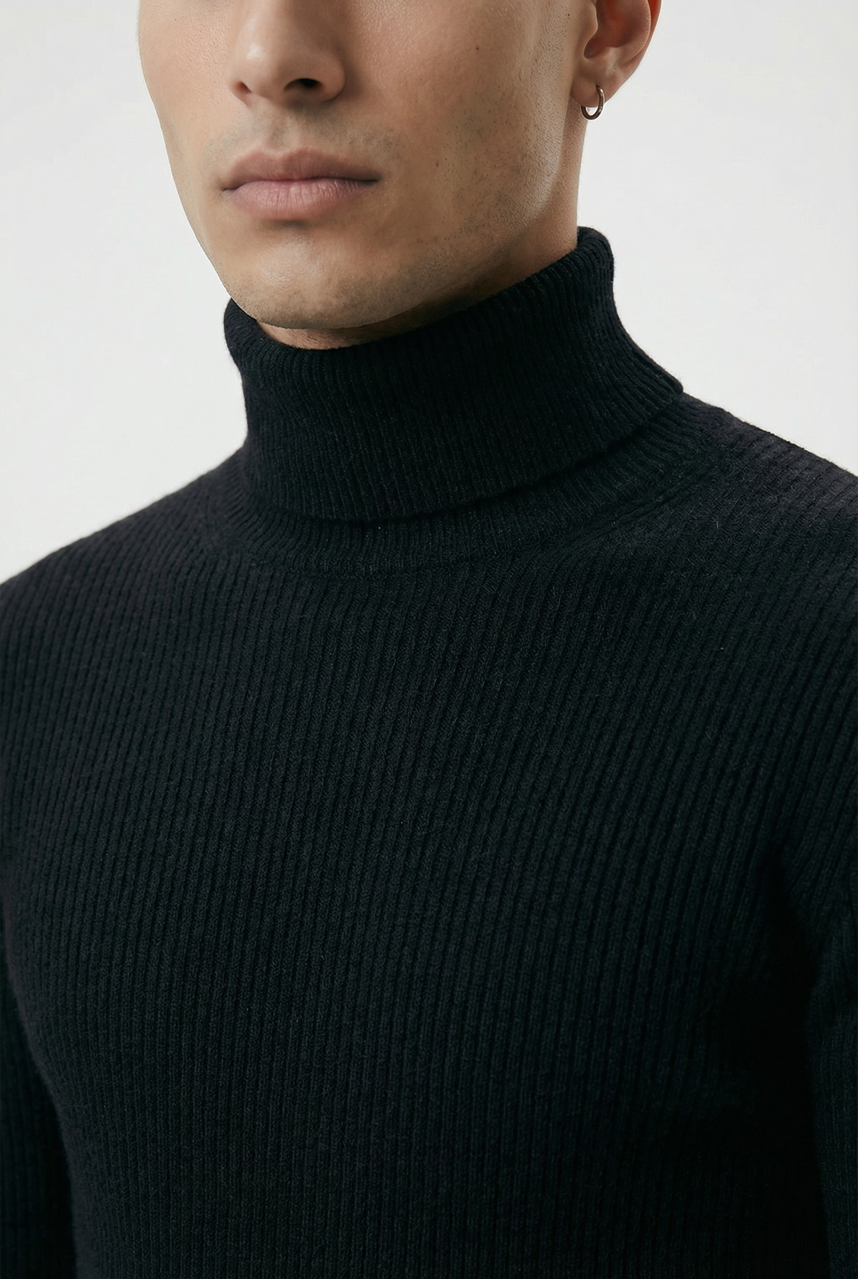 Thickened Turtleneck Onyx