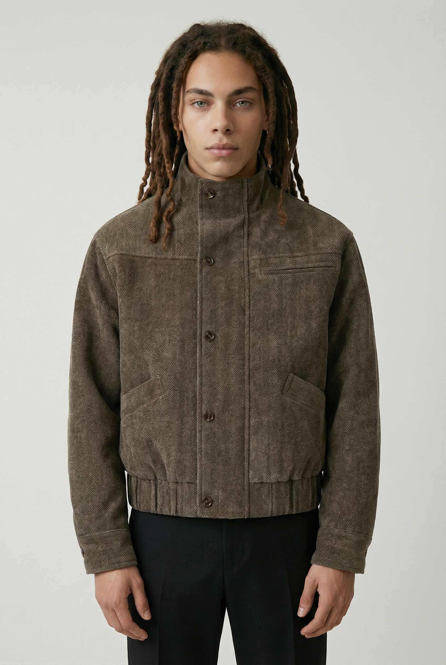 Gaia Herringbone Jacket