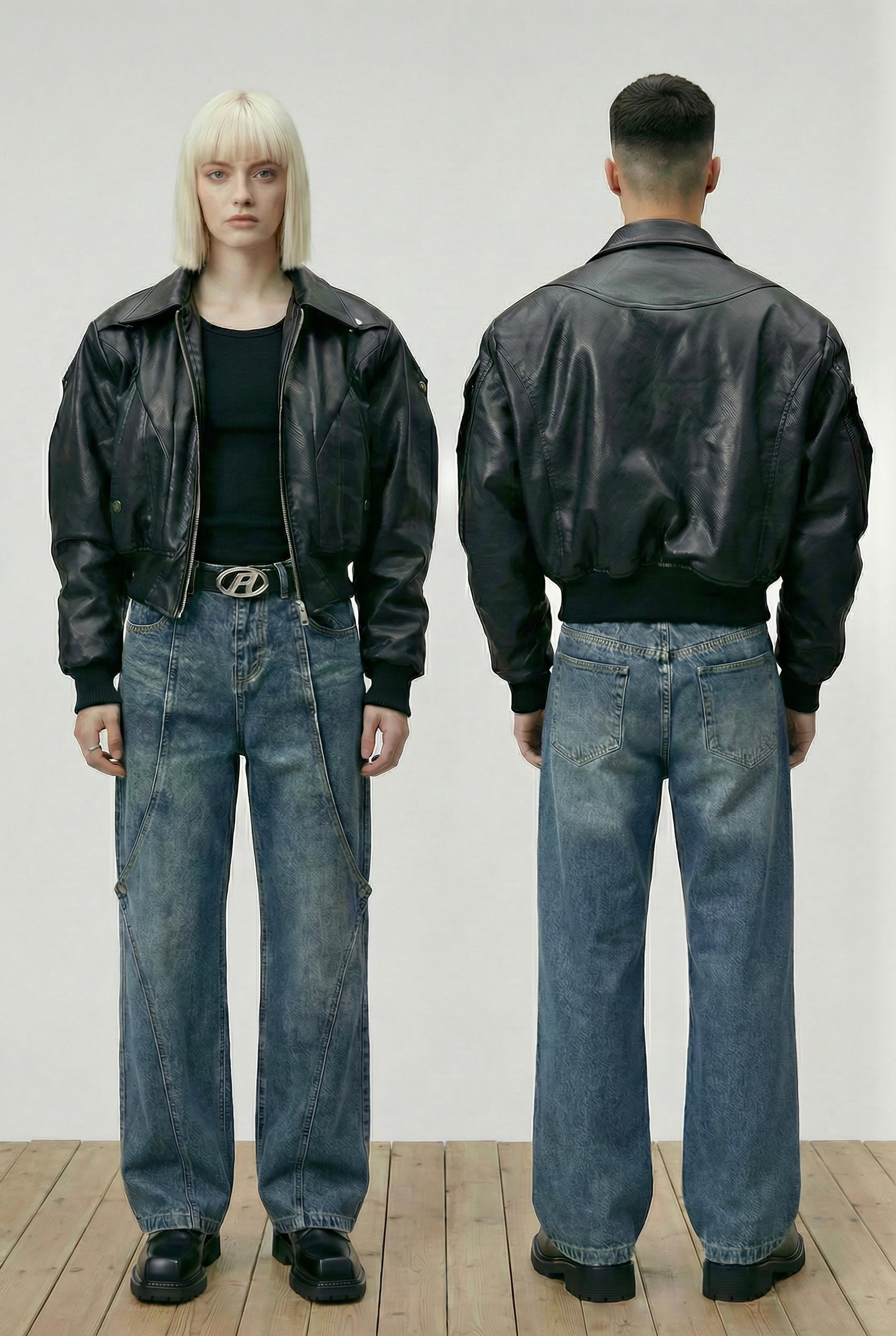 Themes Biker Leather Jacket