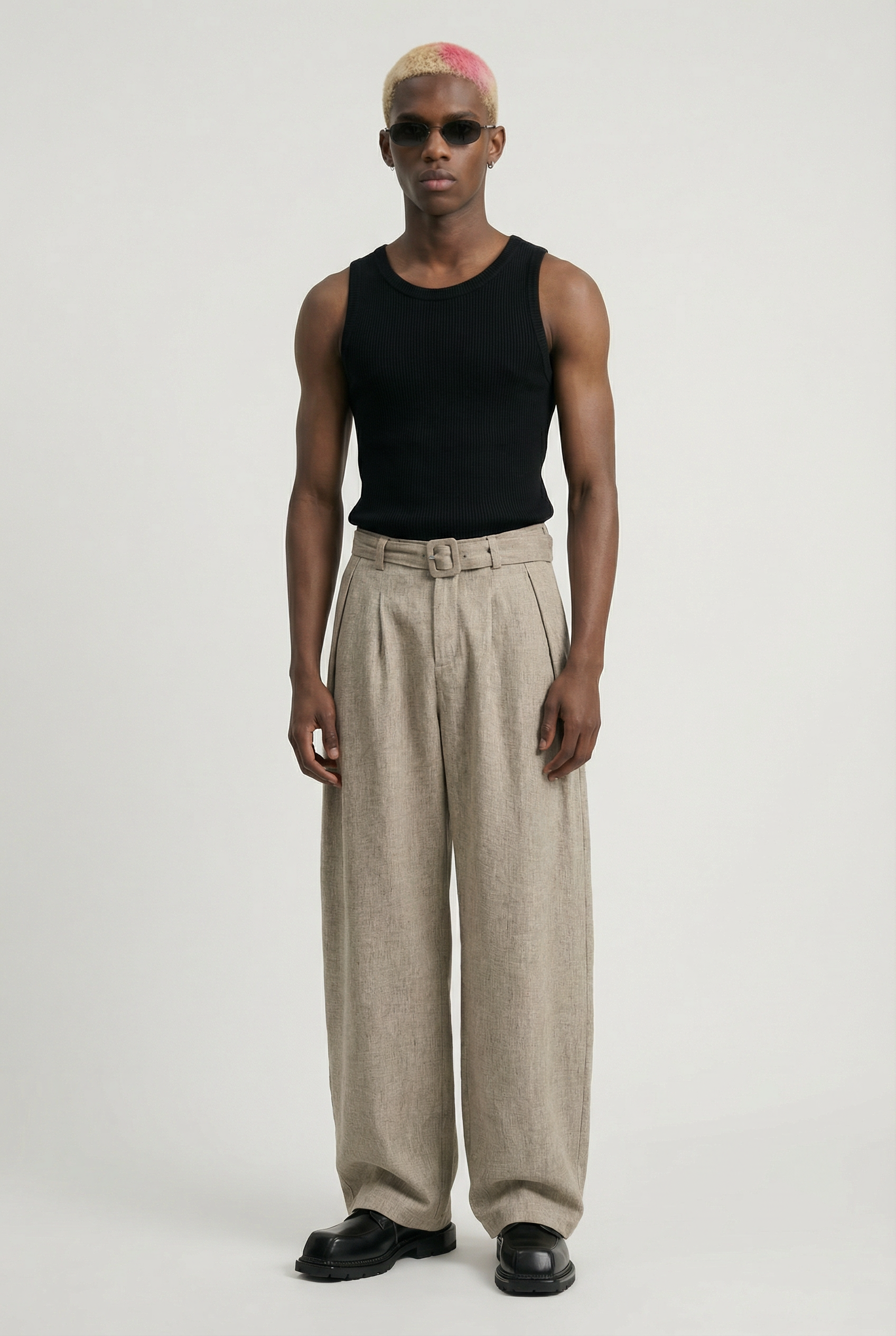 Thickened Tank Top Black