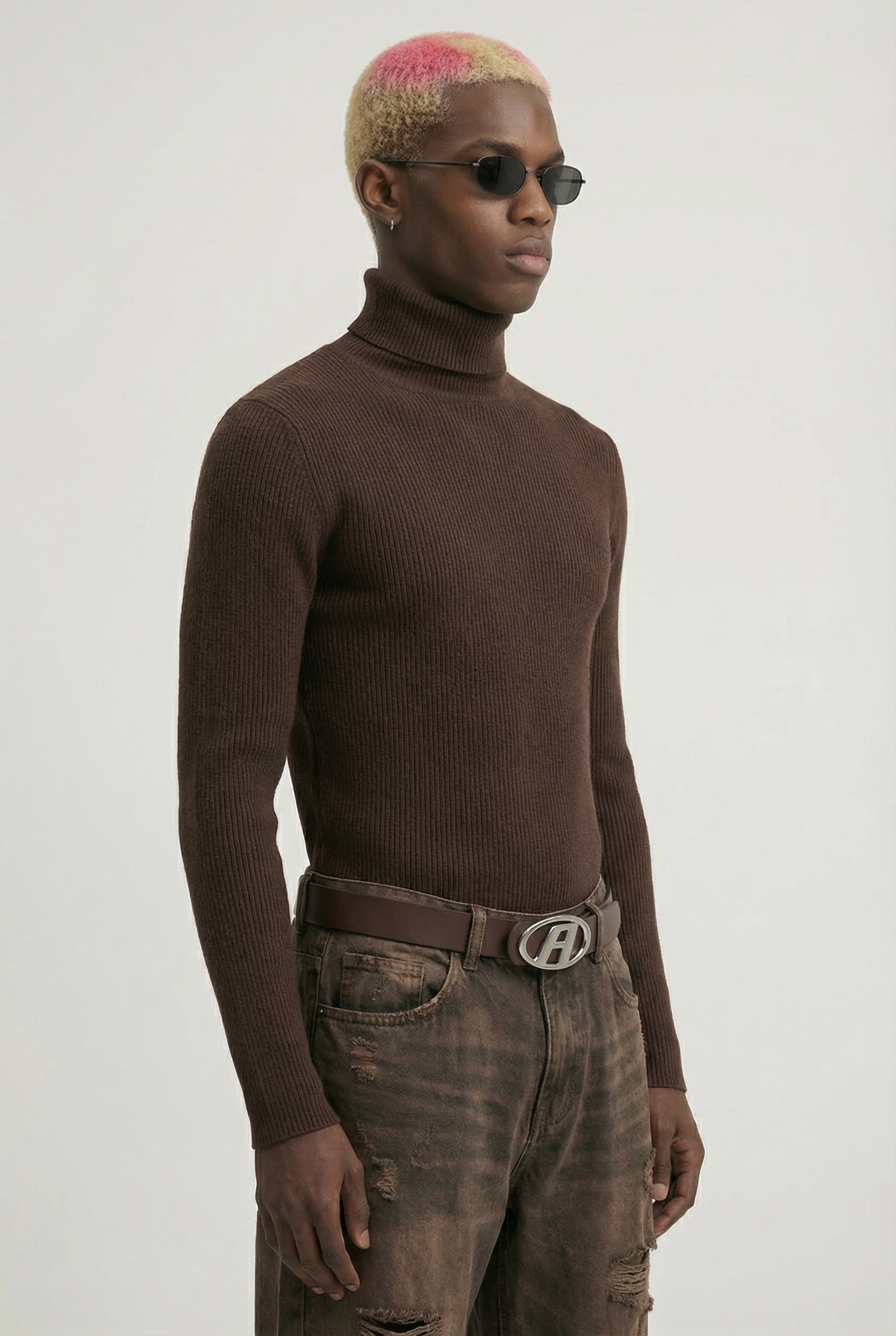 Thickened Turtleneck Chocolate