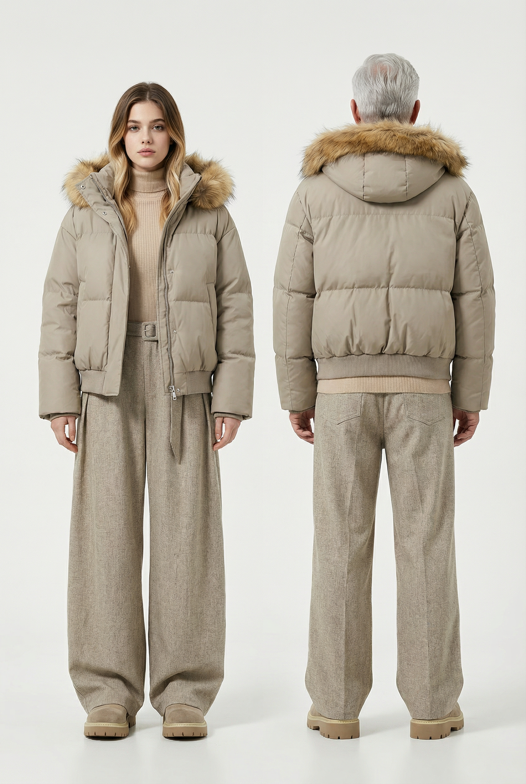 Atalanta Cloud Jacket Beige