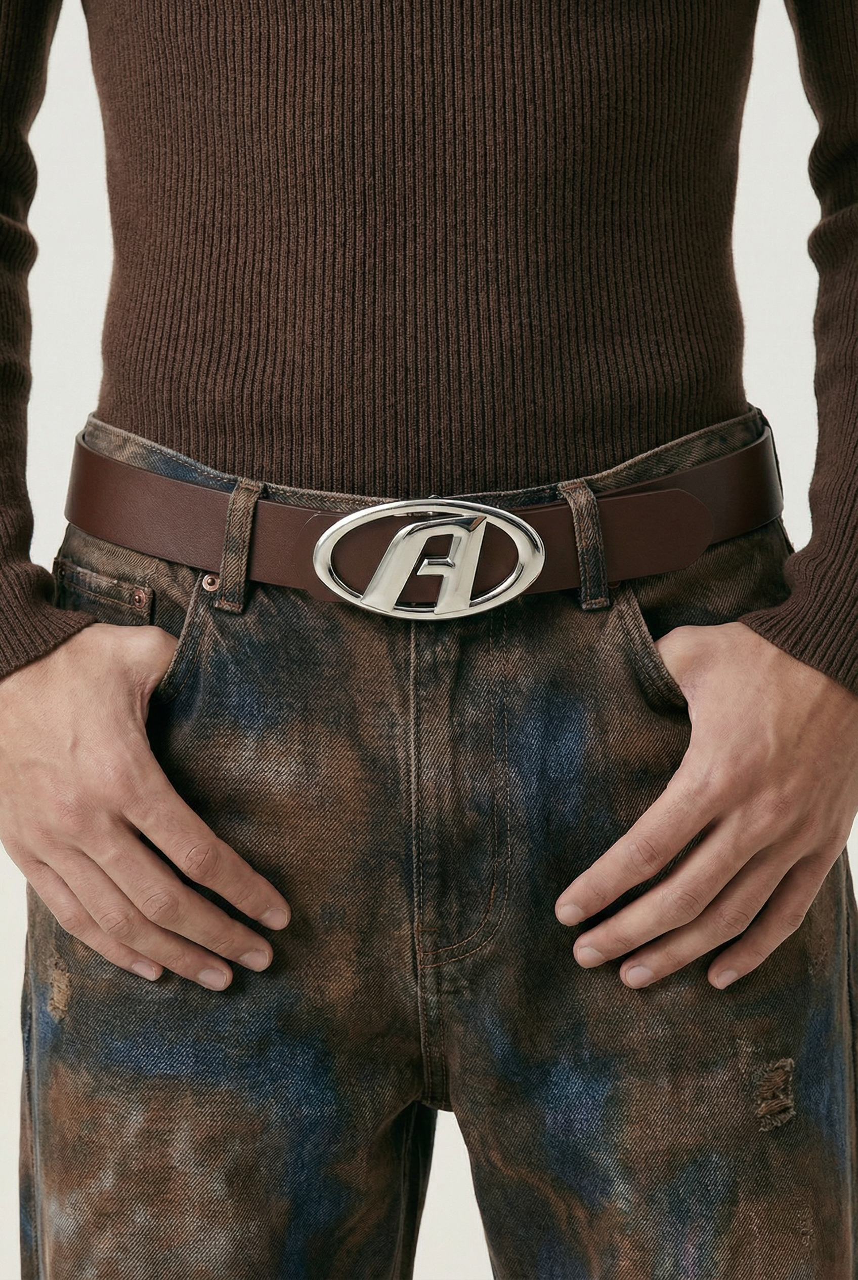 Aura Signature Logo Belt