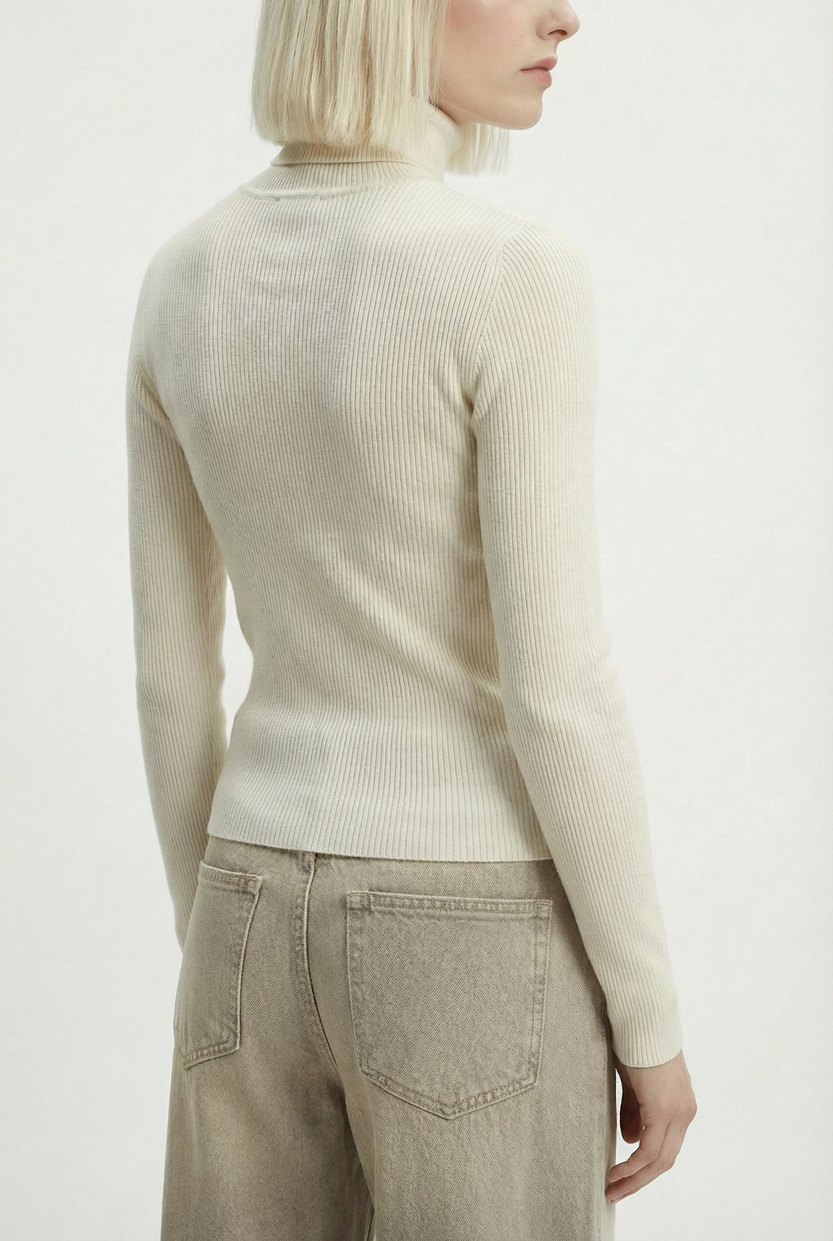 Thickened Turtleneck Cream