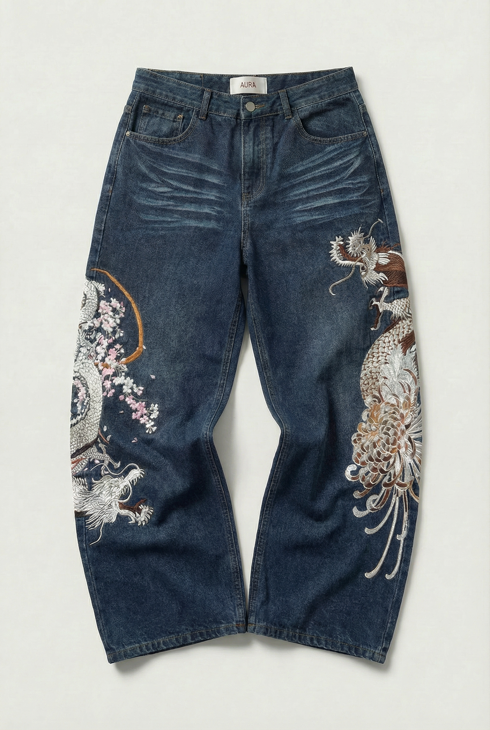 Brown Dragon Denim