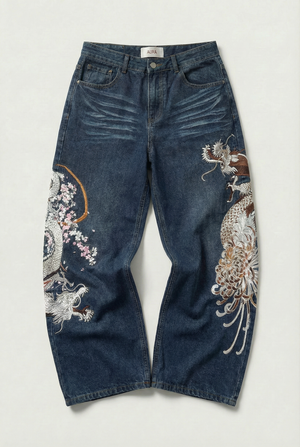 Brown Dragon Denim