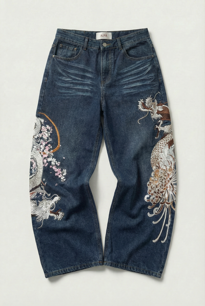 Brown Dragon Denim