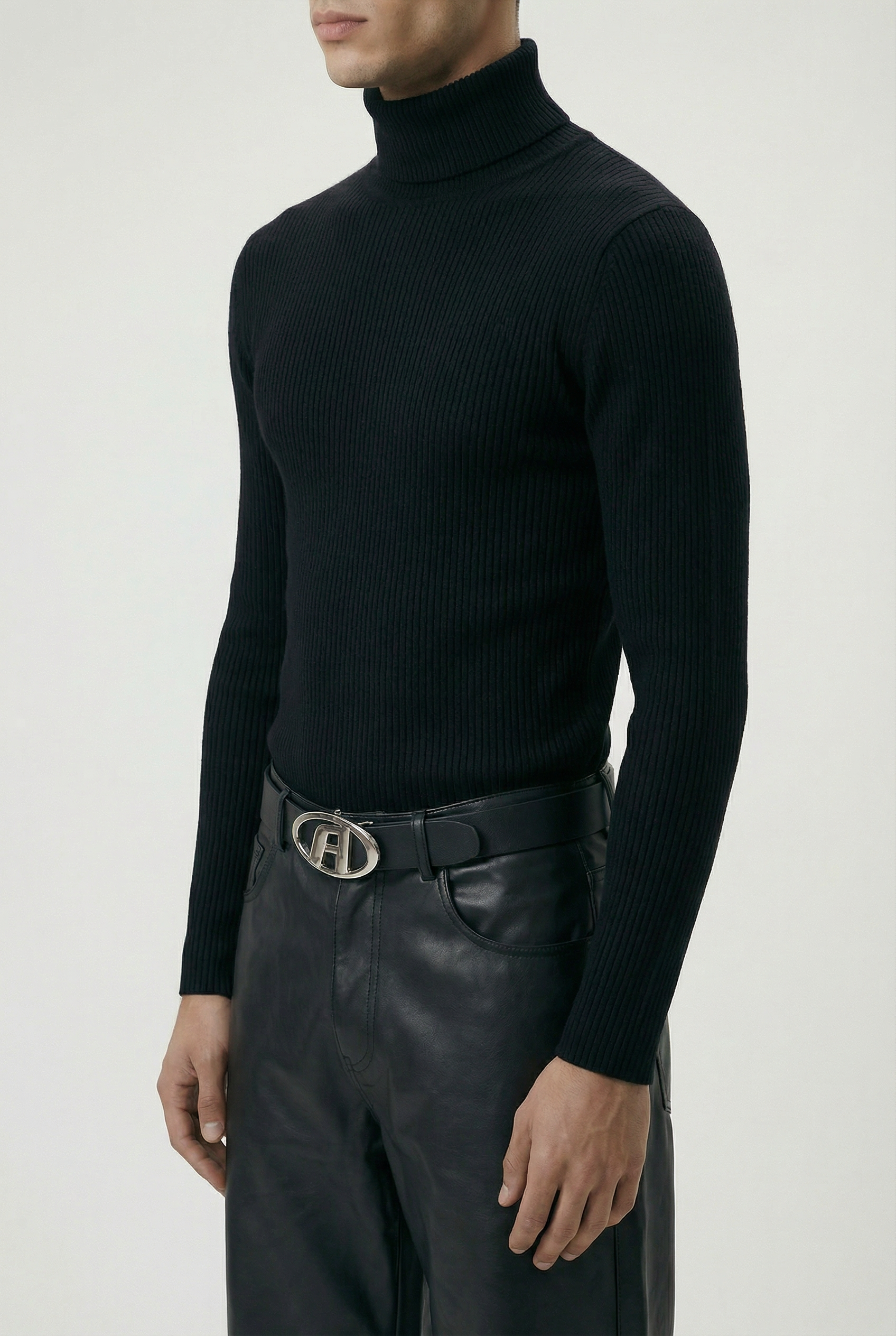 Thickened Turtleneck Onyx