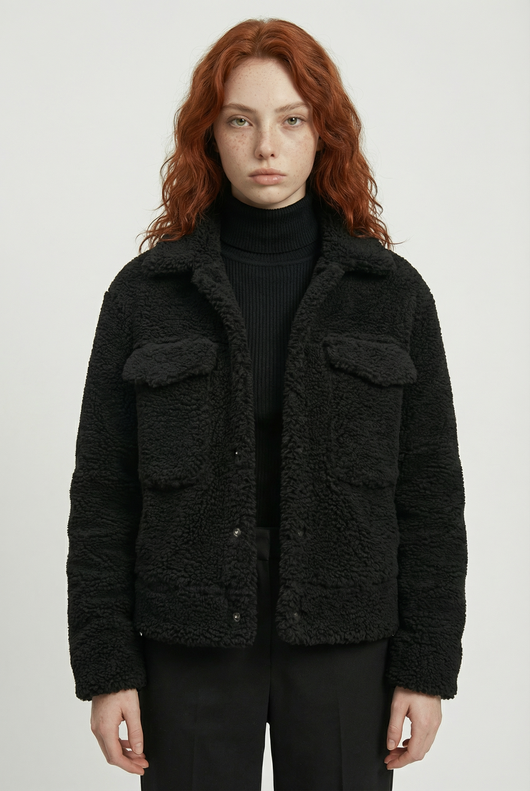 Herakles Fleece Bomber Jacket