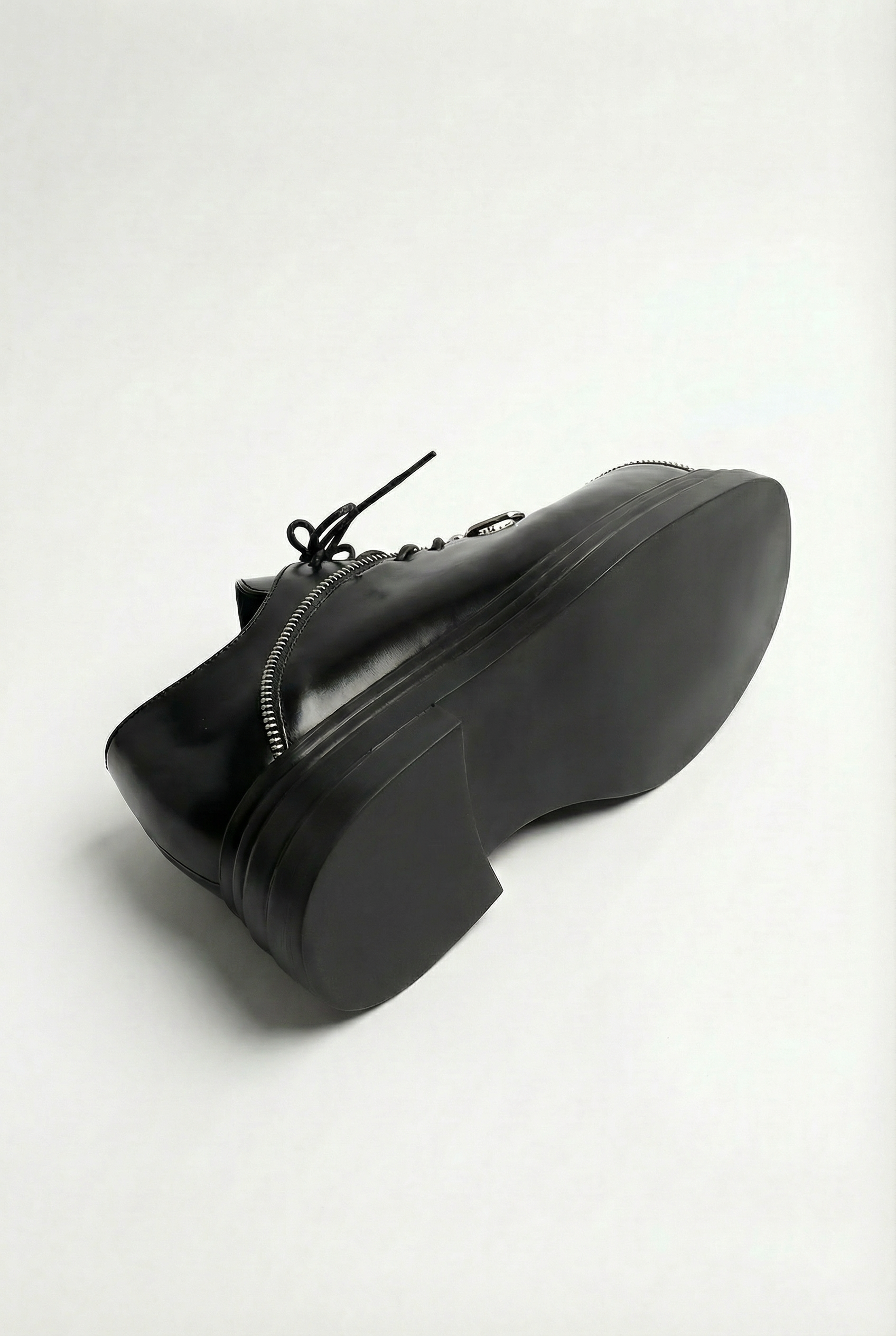 Ajax Zipper Square Toed Boots