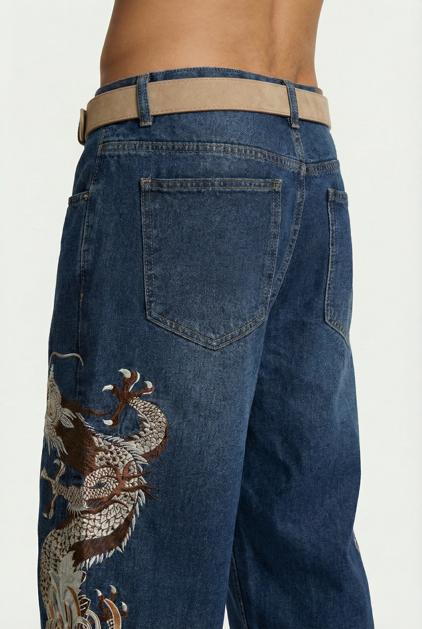 Brown Dragon Denim