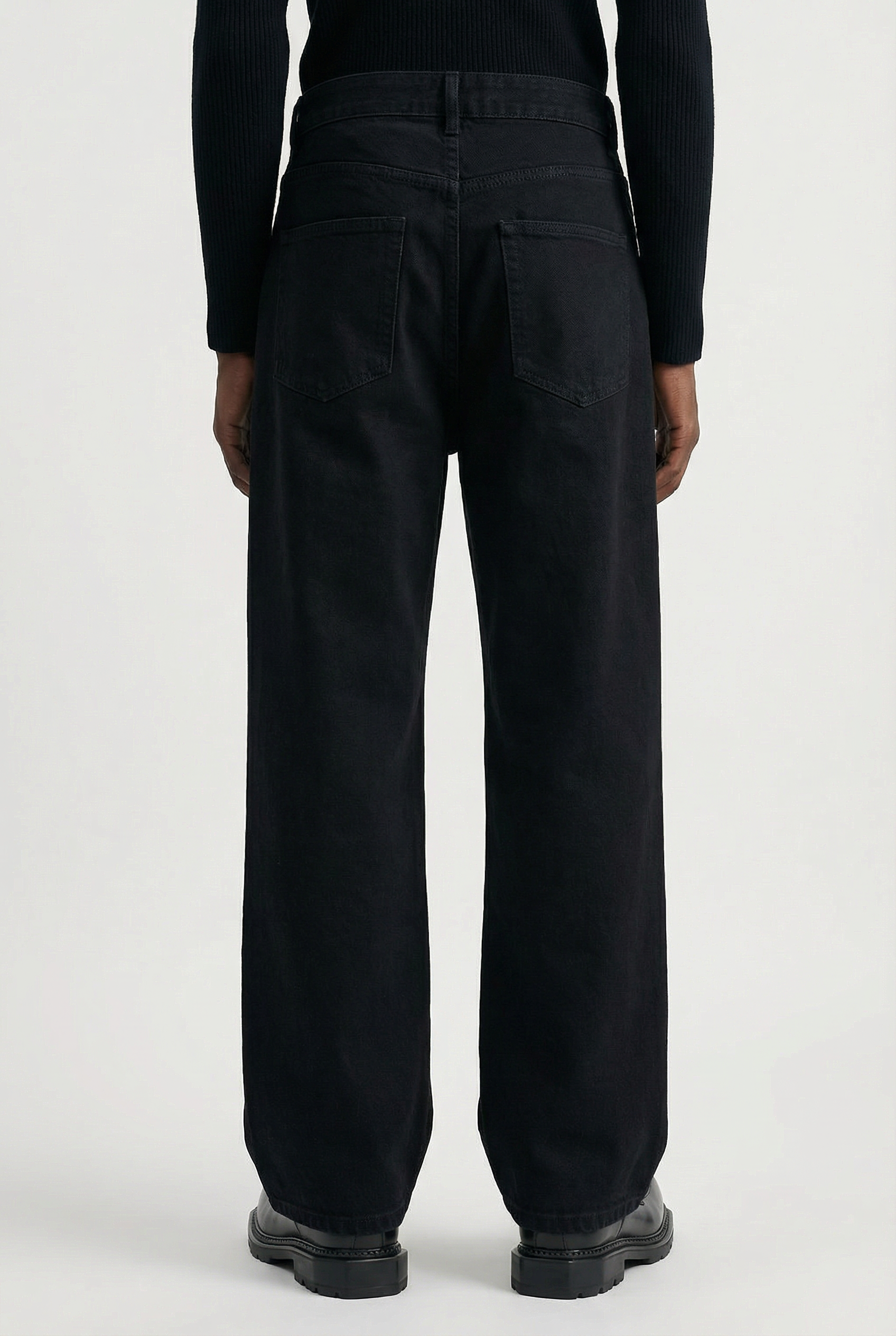 Hera Denim Pants Black