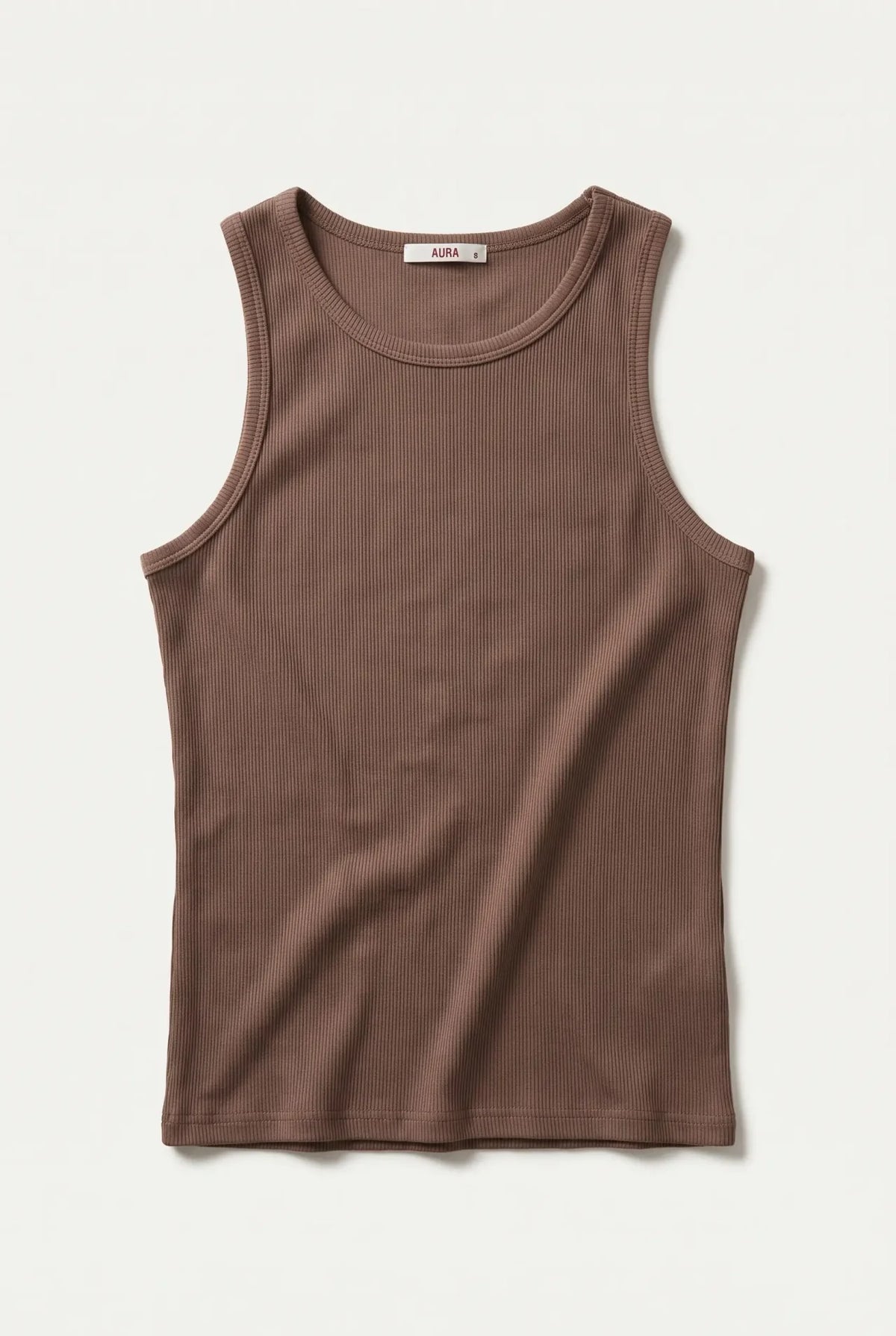 Essential Tank Top – Hellbraun