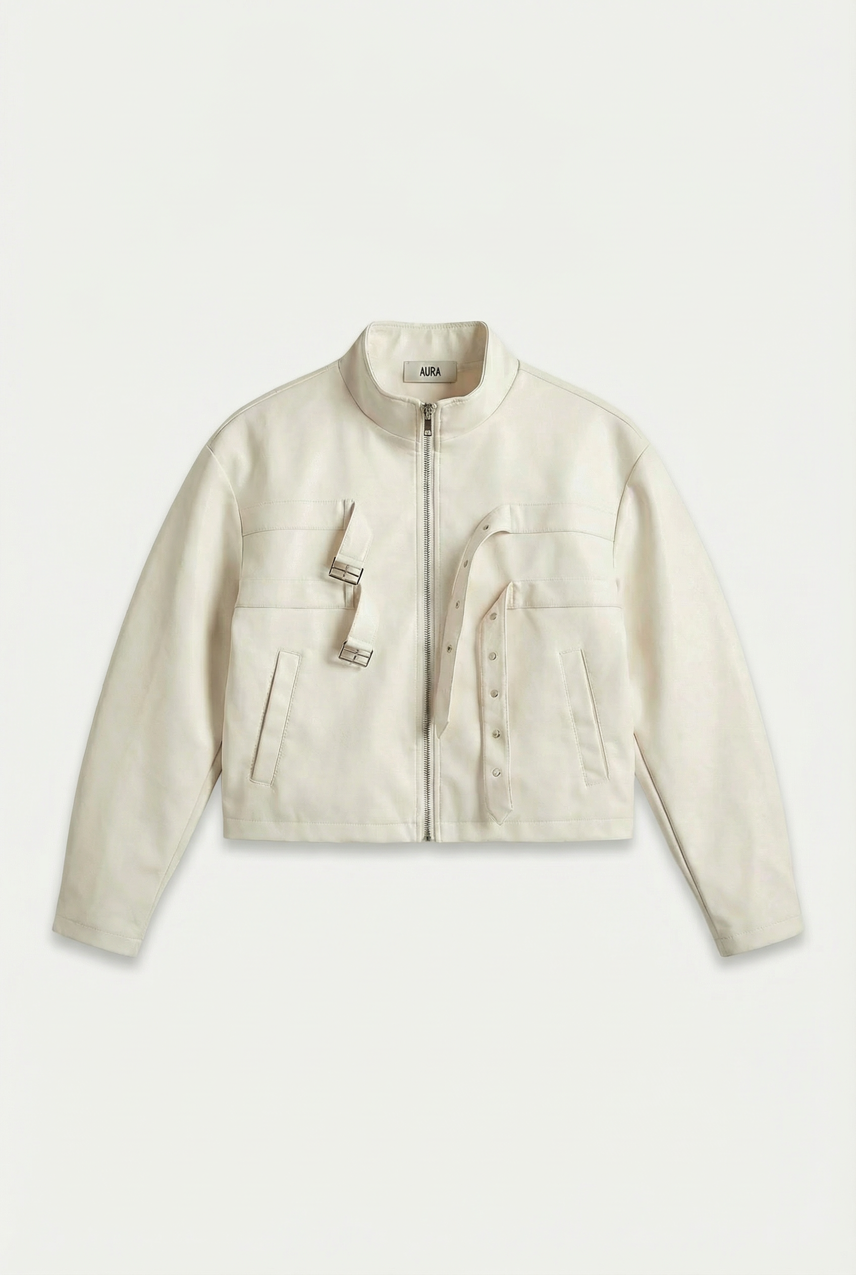 Utility Leather Jacket