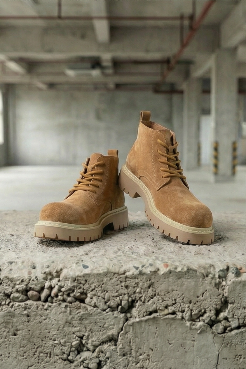 Achilles Suede Derby Boots