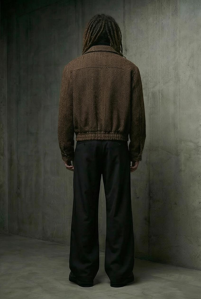 Gaia Harringbone Jacket