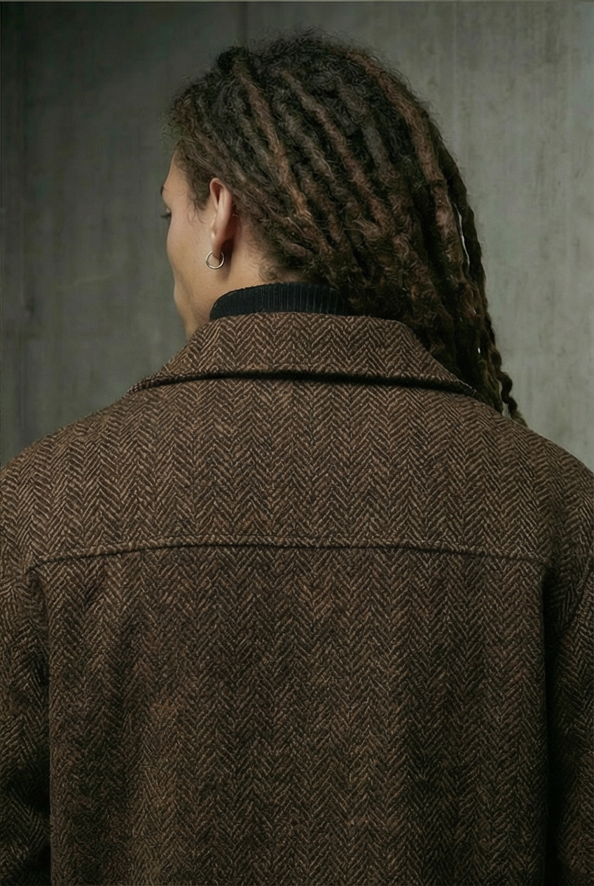 Gaia Harringbone Jacket