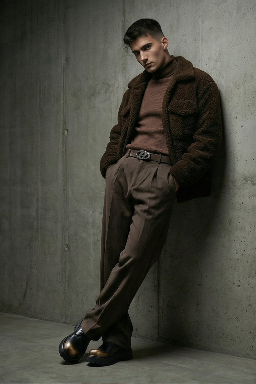 Herakles Fleece Bomber Jacket