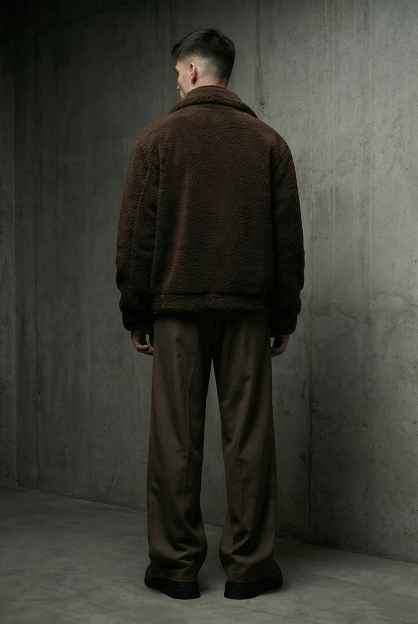 Herakles Fleece Bomber Jacket