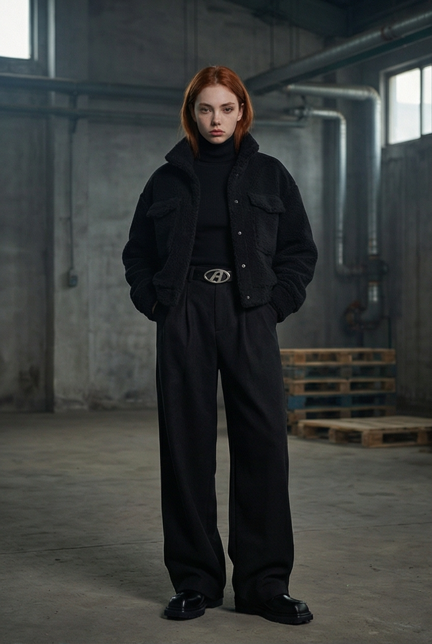 Herakles Fleece Bomber Jacket