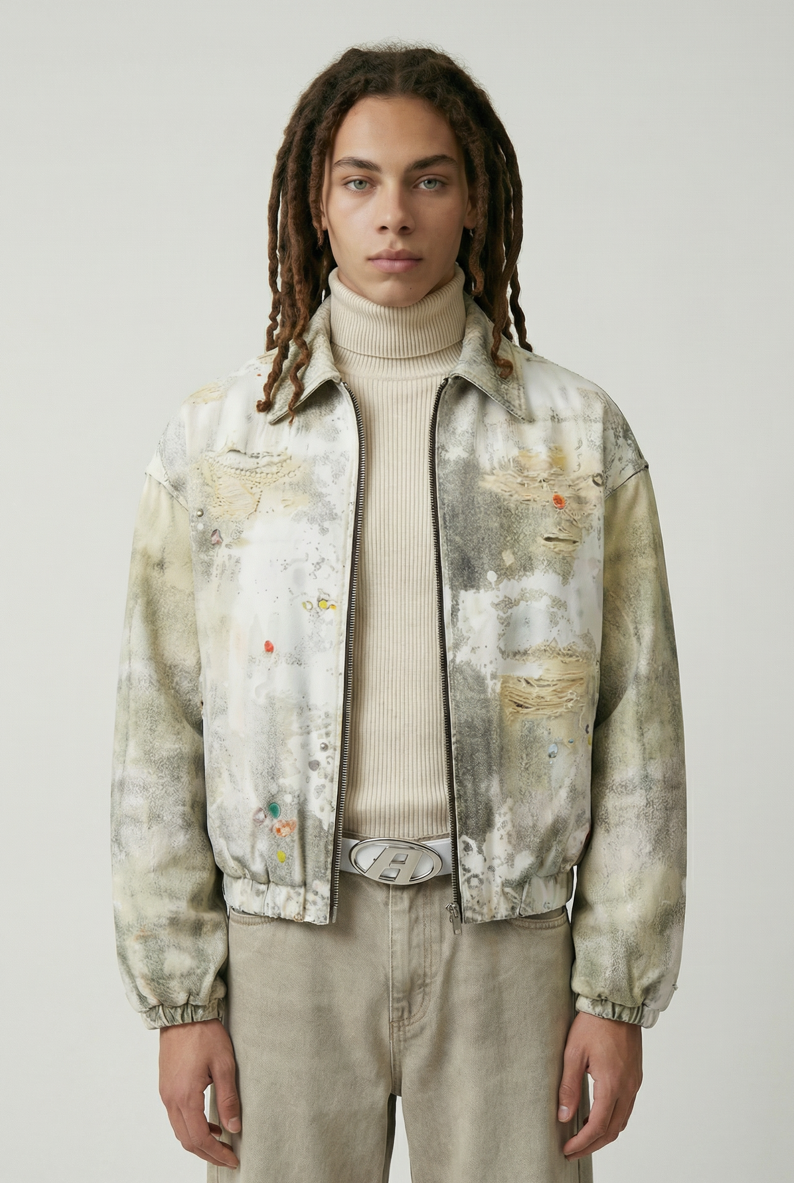 Artemis Denim Bomber Jacket