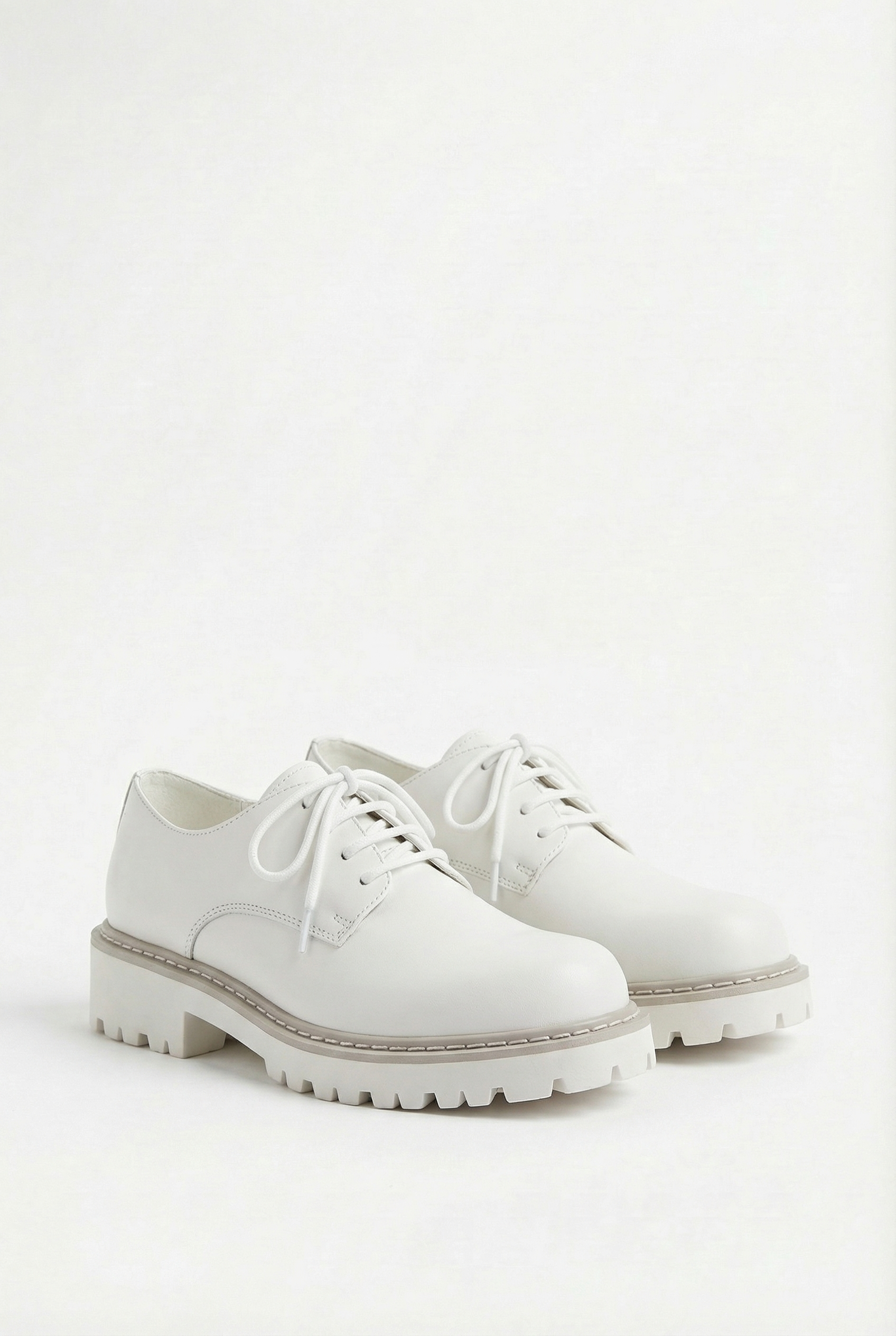 Patroclus White Derby Boots