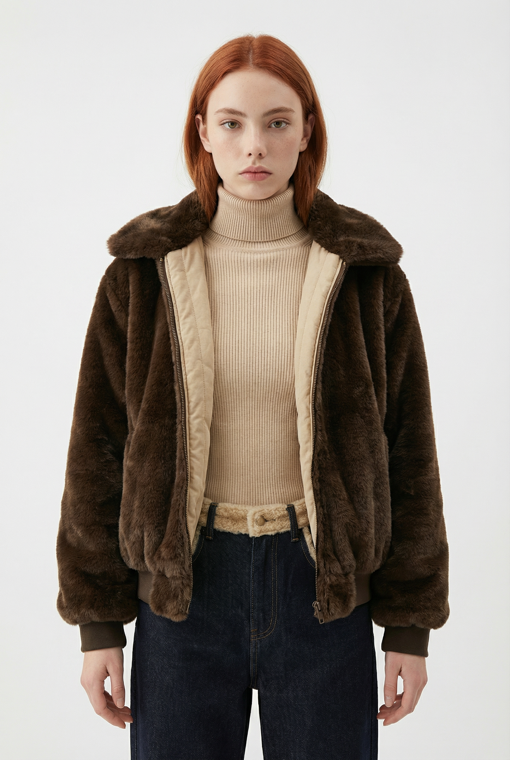 Minotaur Reversible Faux Jacket