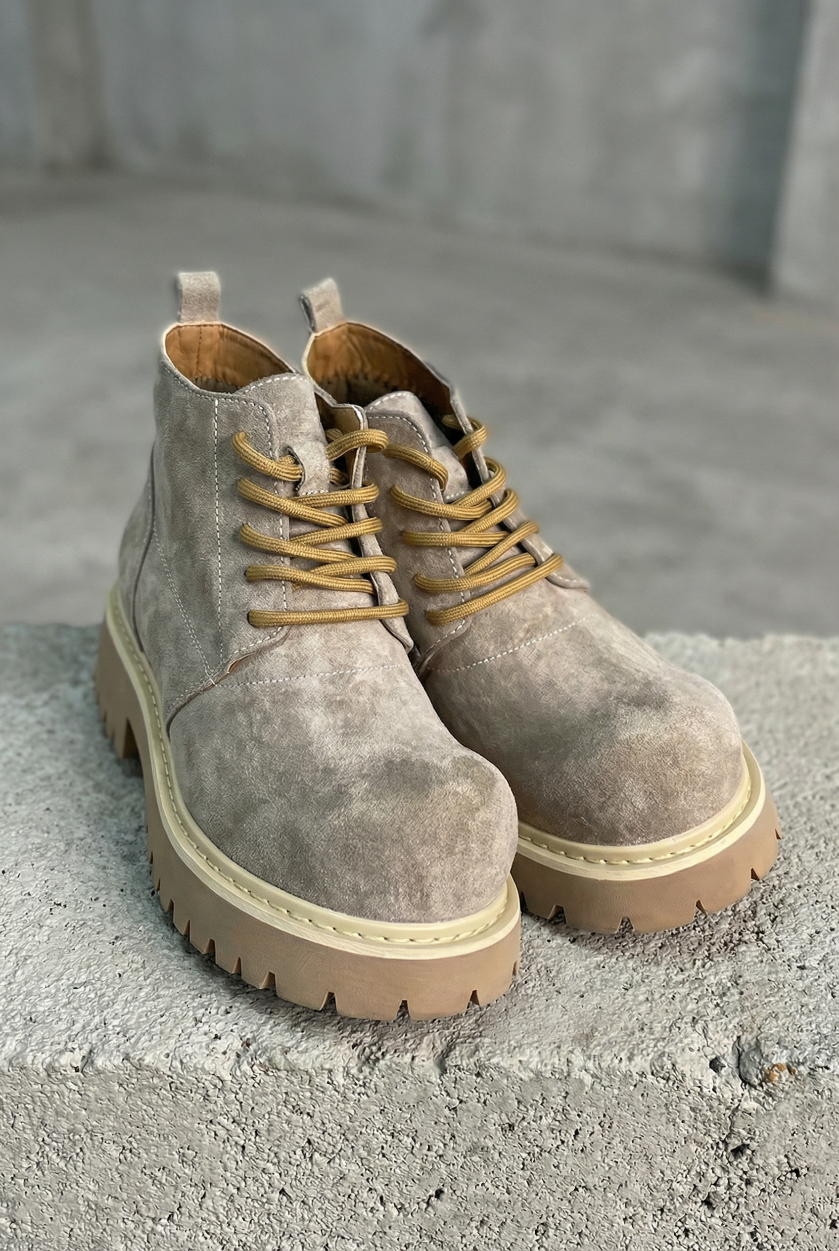 Achilles Suede Derby Boots