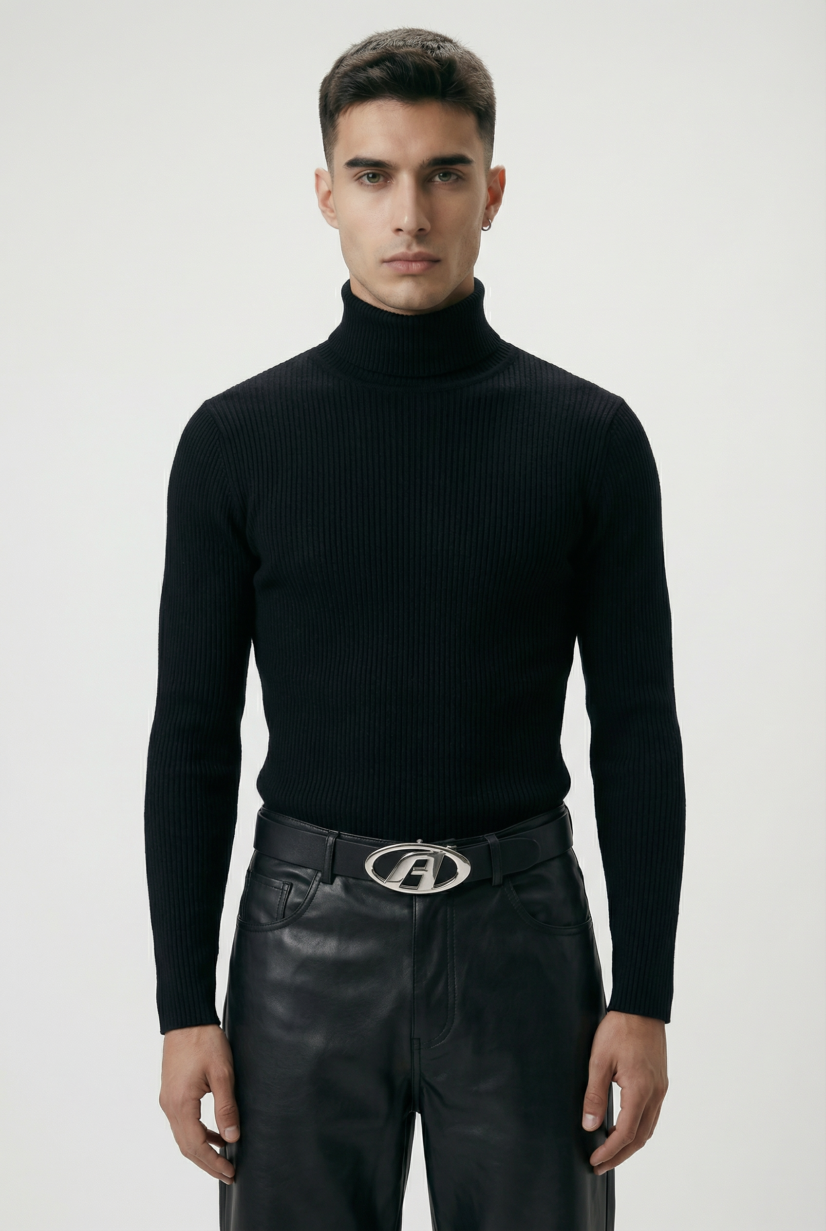 Thickened Turtleneck Onyx