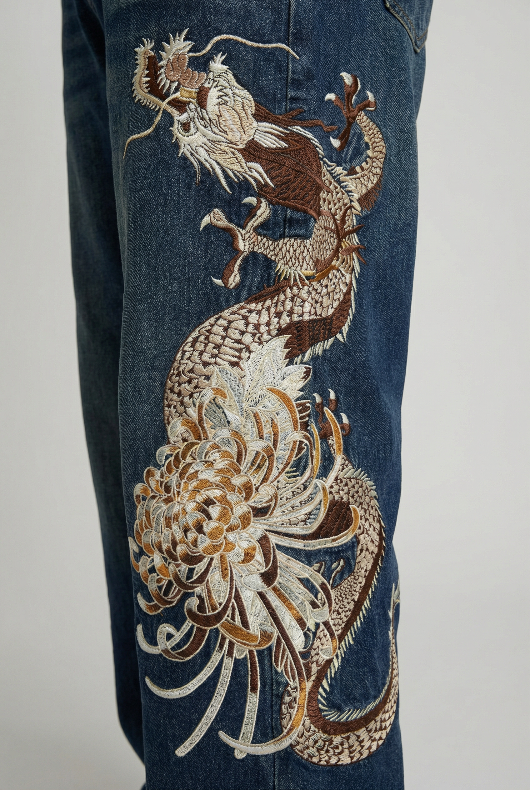 Brown Dragon Denim