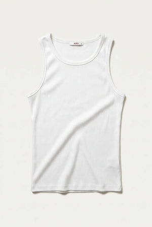 Essential Tank Top – Weiß