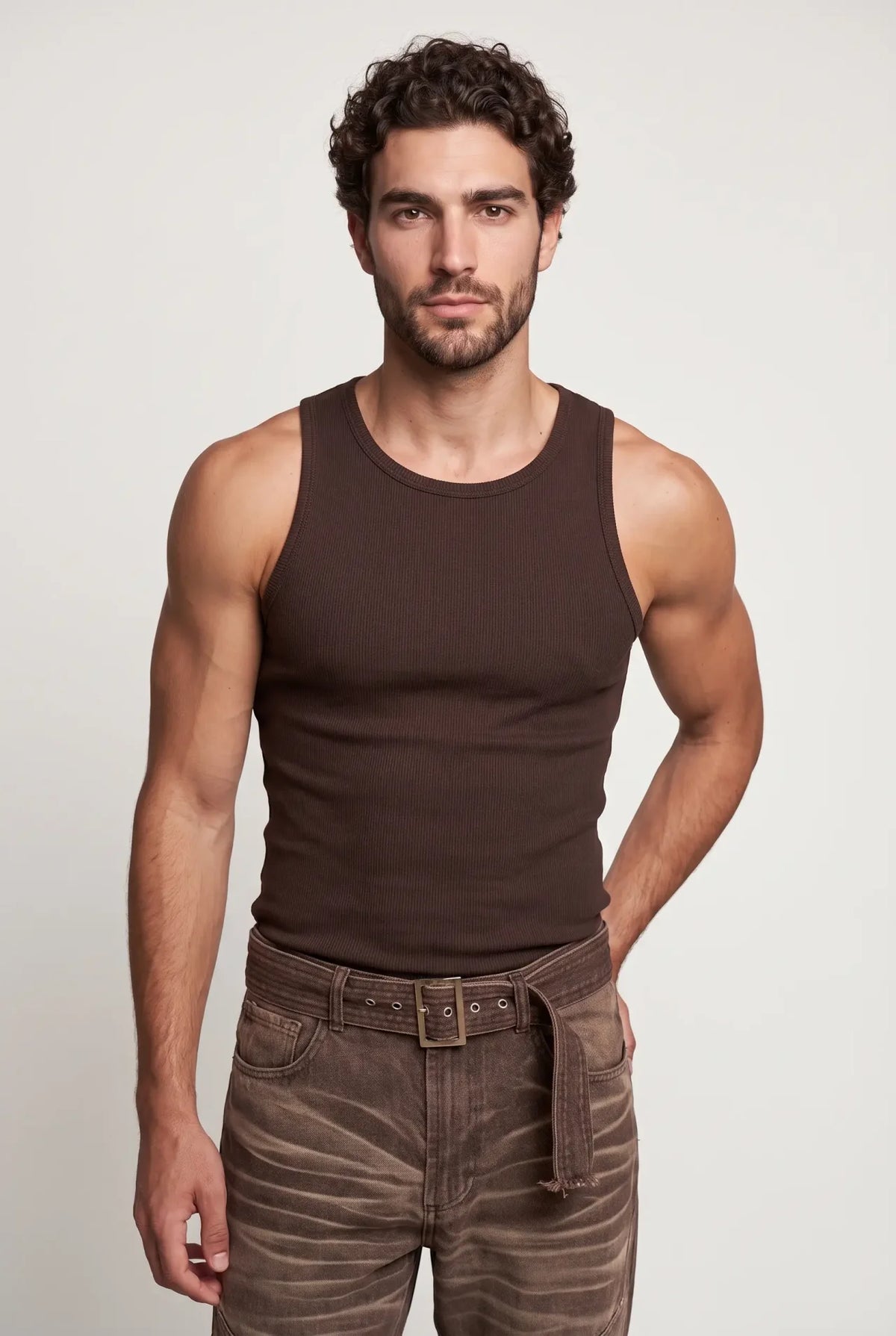 Essential Tank Top – Espresso