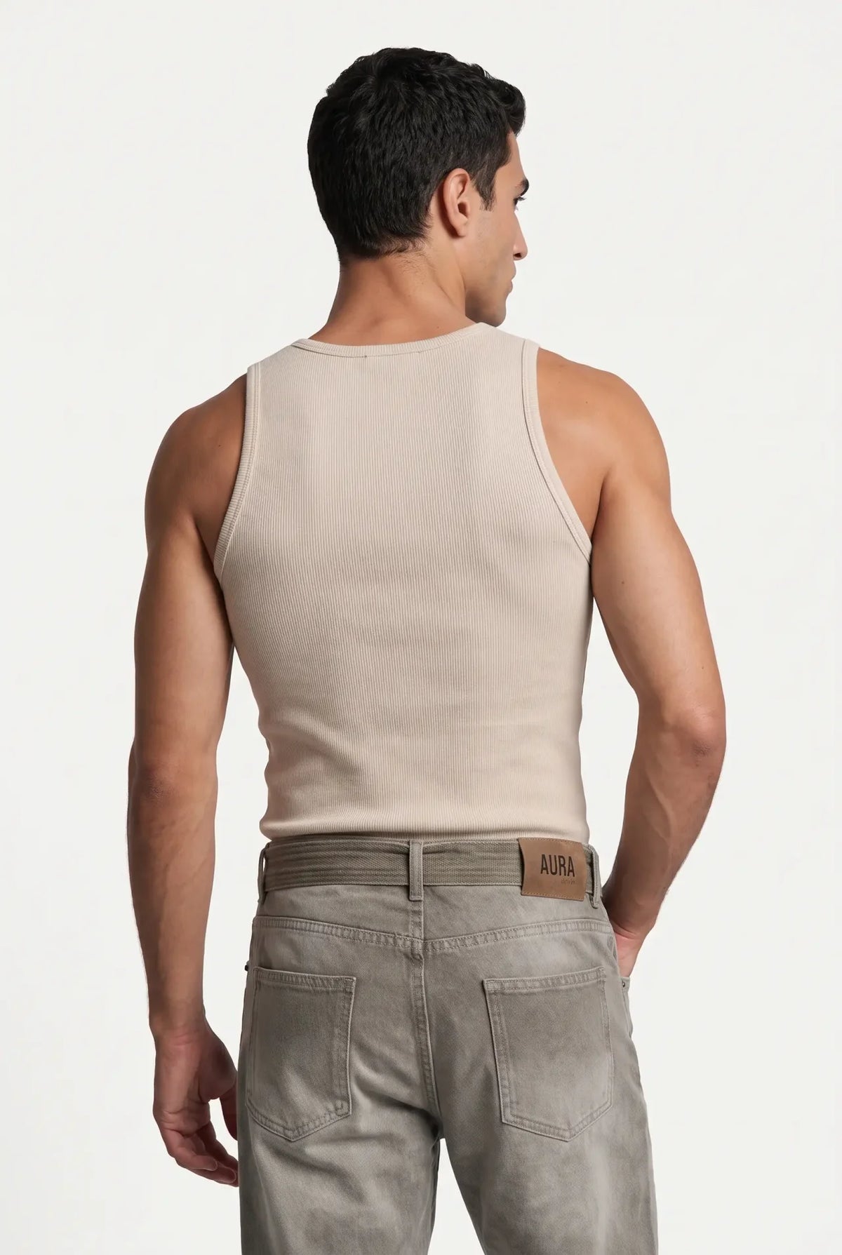 Essential Tank Top – Beige
