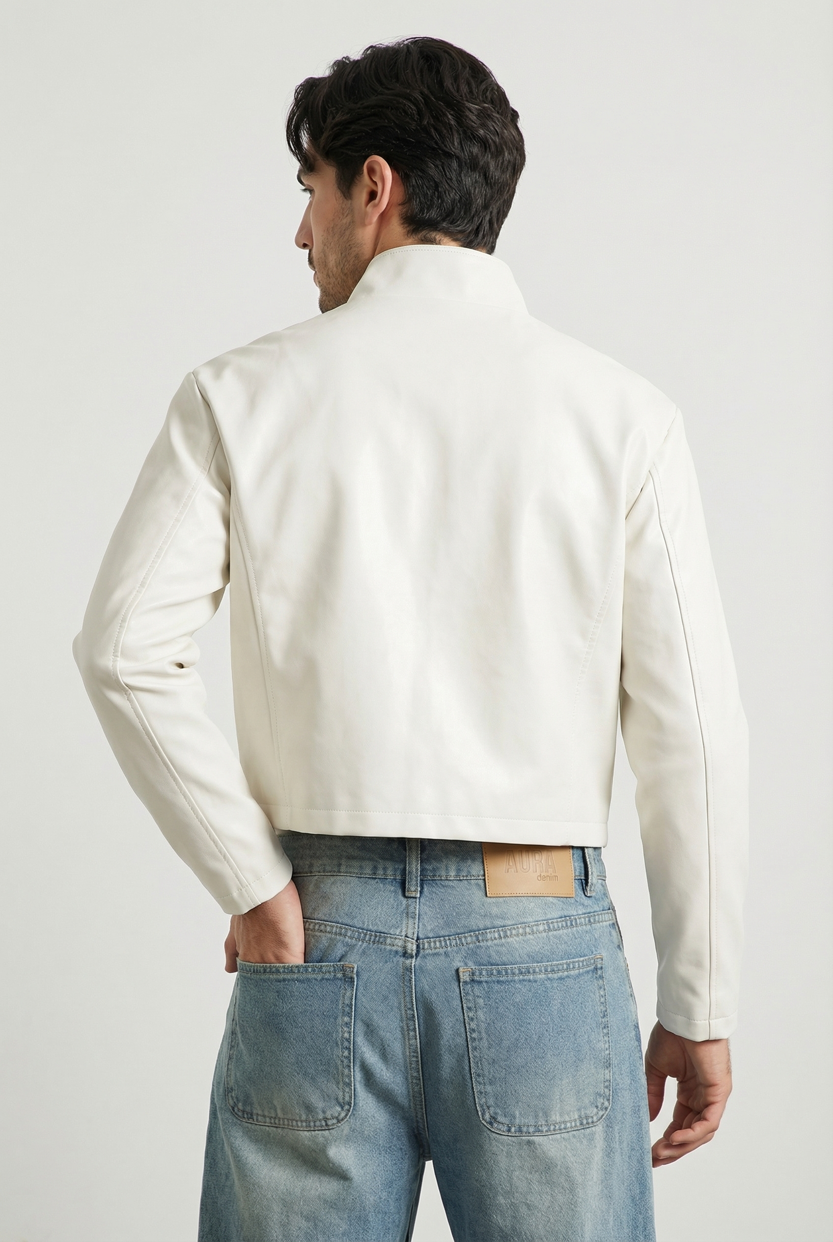 Utility Leather Jacket