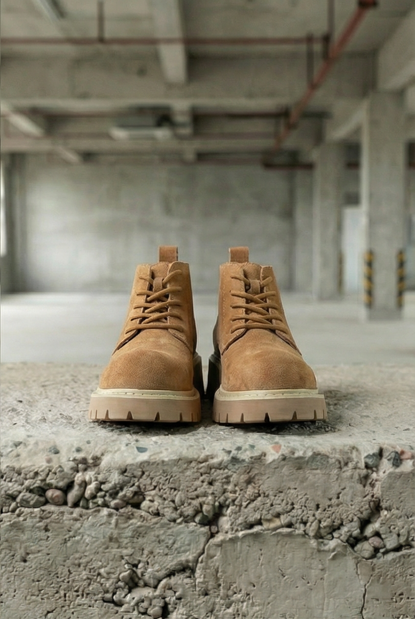 Achilles Suede Derby Boots