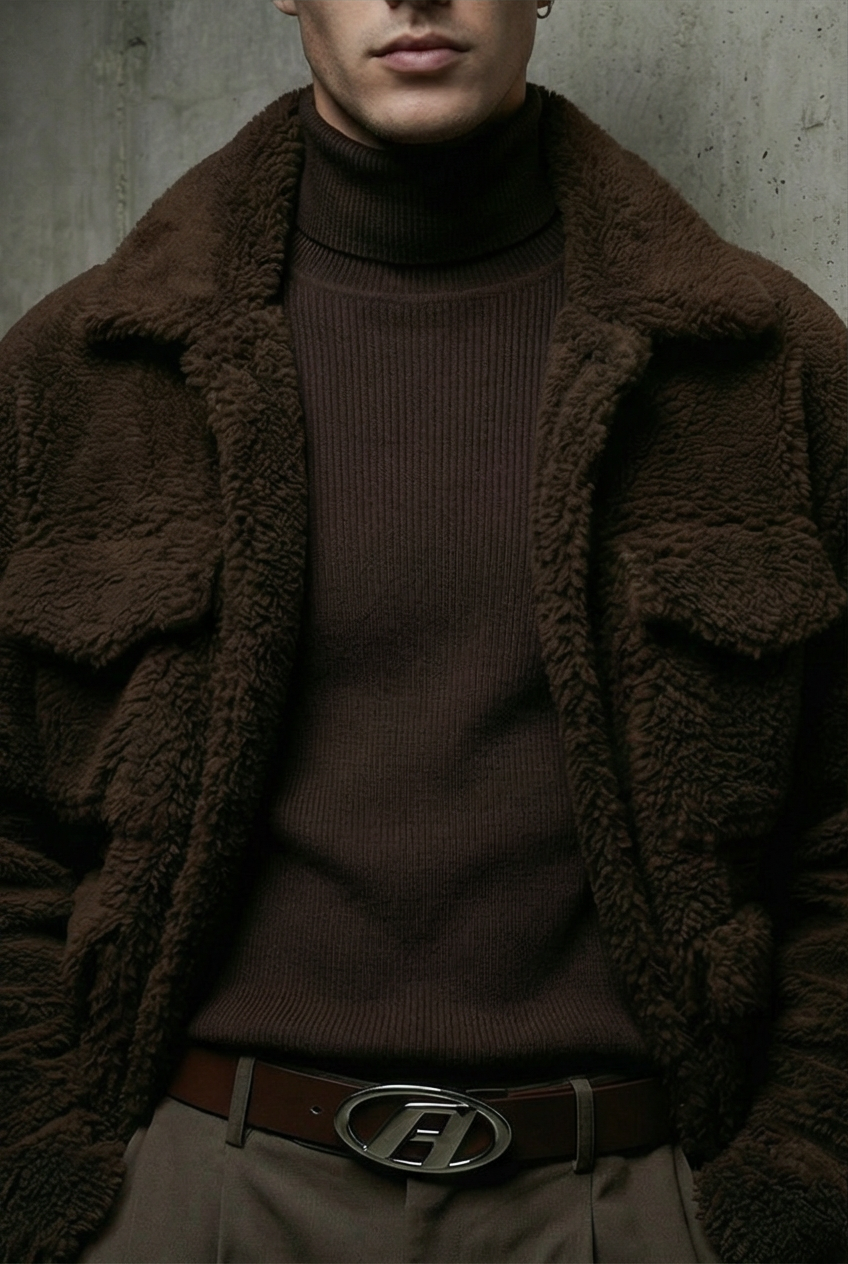 Herakles Fleece Bomber Jacket