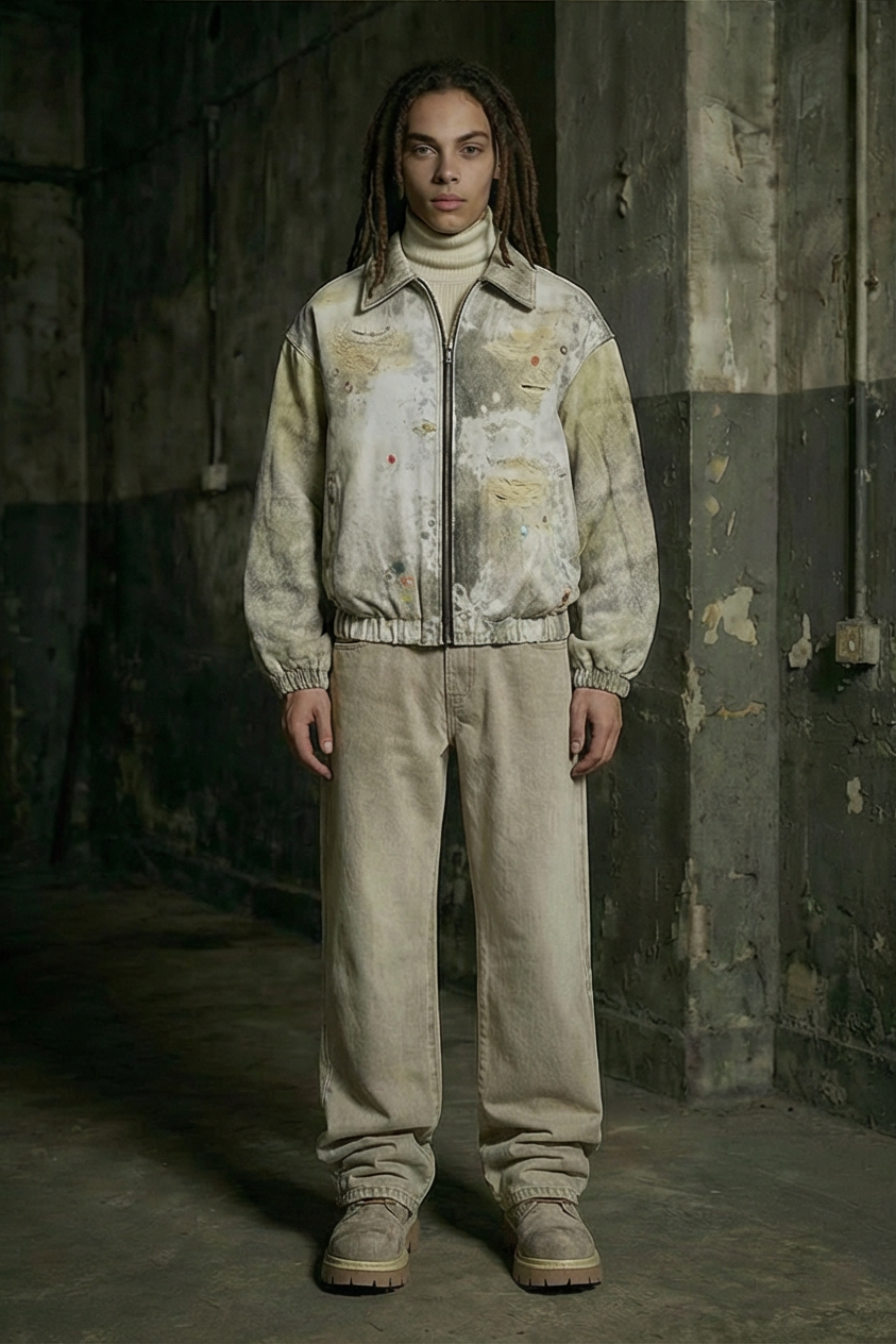 Artemis Denim Bomber Jacket