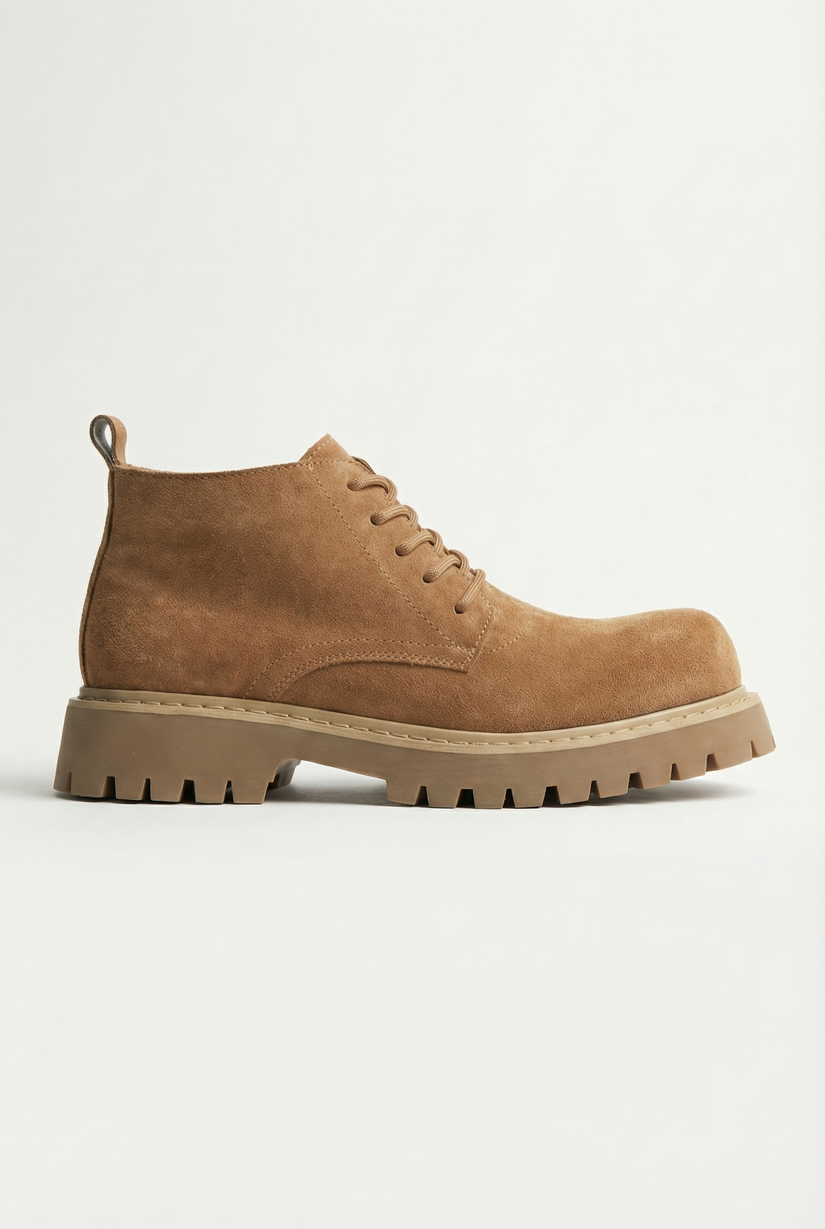 Suede Derby Boots