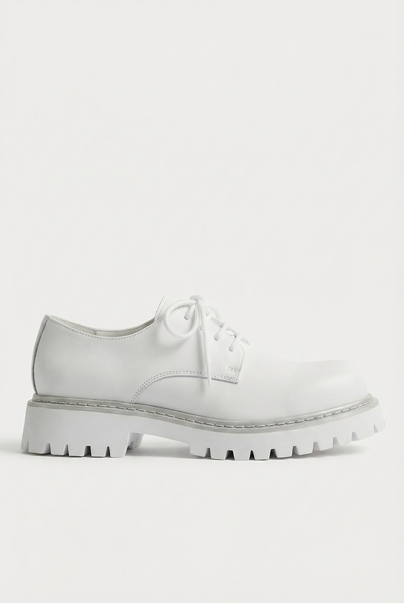 White Derby Boots