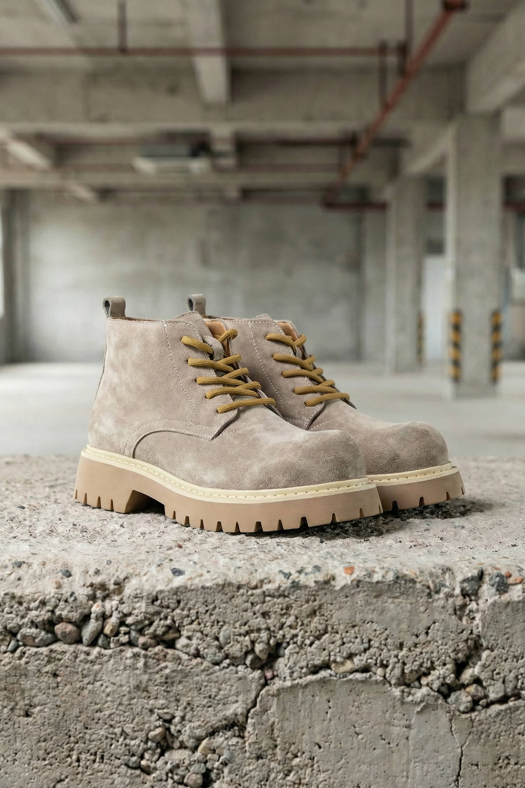 Achilles Suede Derby Boots